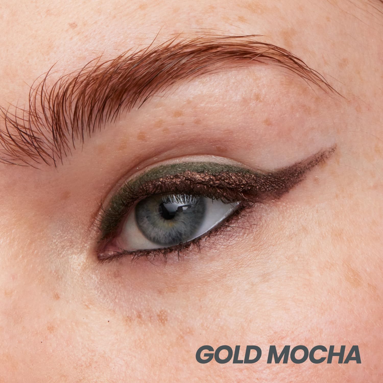 Wonderskin 1440 Longwear Brown Glitter Eyeliner - Waterproof & Smudge Proof for Day & Night Looks