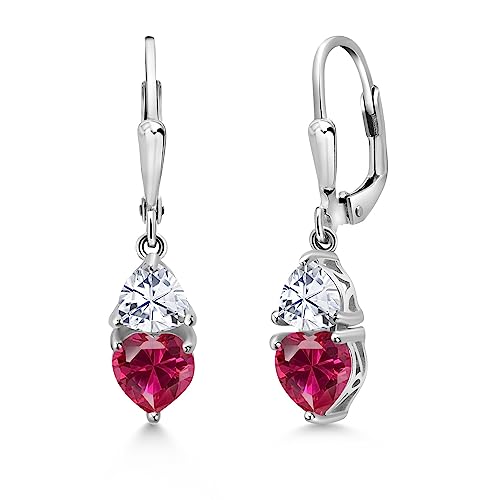 Created Ruby and Moissanite