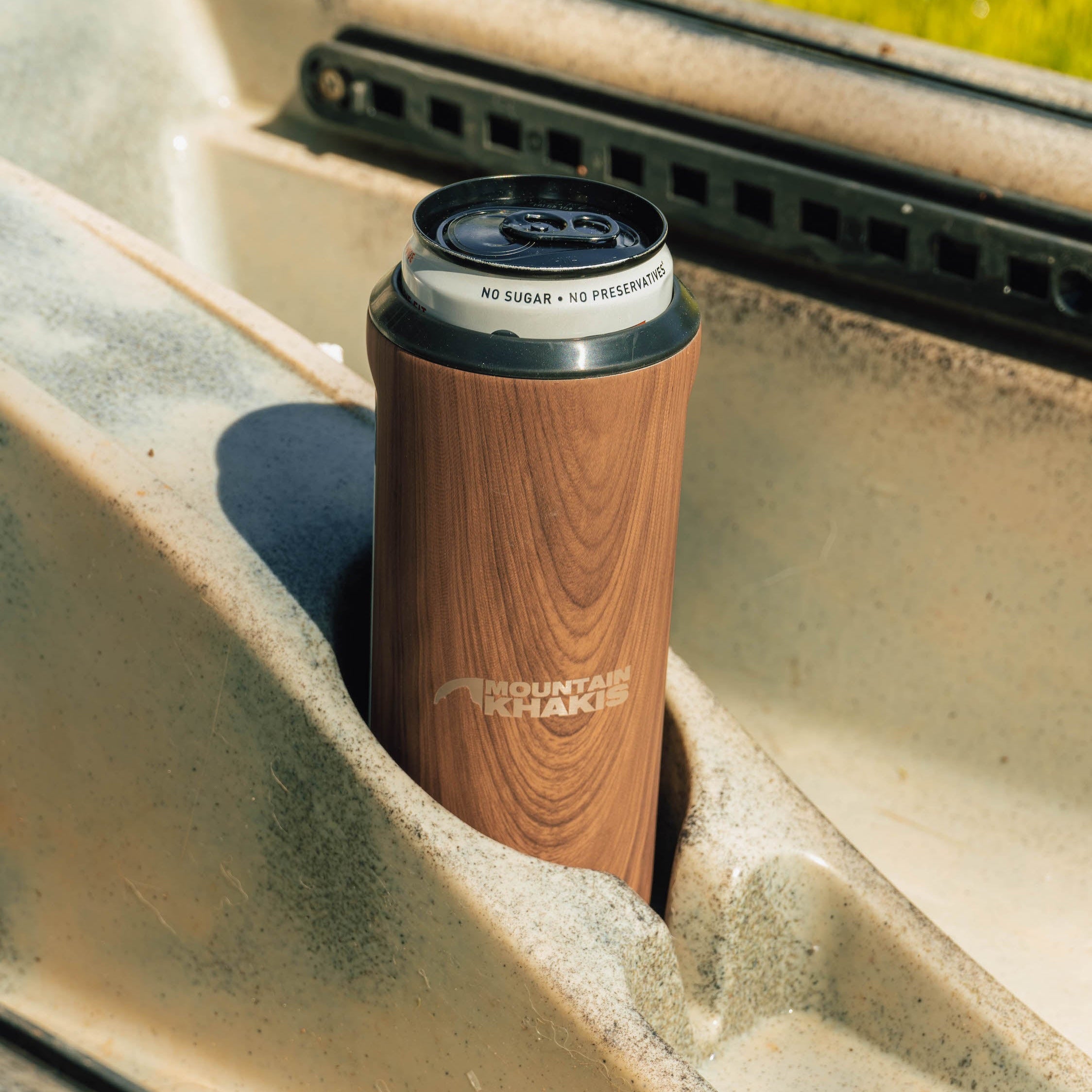 Corkcicle Slim Can Cooler - Insulated Stainless Steel Beer & Soda Can Holder for Chilling Drinks | Perfect for Pool Parties, BBQs, Camping & Outdoor Activities