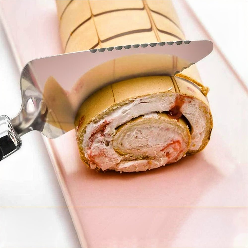 Premium Stainless Steel Pastry Server - Elegant Cake & Dessert Serving Spatula for Weddings, Parties & Baking - Durable & Dishwasher Safe