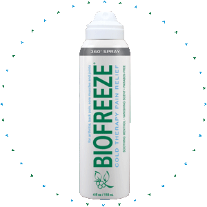 Biofreeze Pain Relief Spray 4 Oz (360 Aerosol) - Fast-Acting Cooling Gel for Muscle & Joint Pain Relief - Perfect for Athletes, Arthritis & Post-Workout Recovery