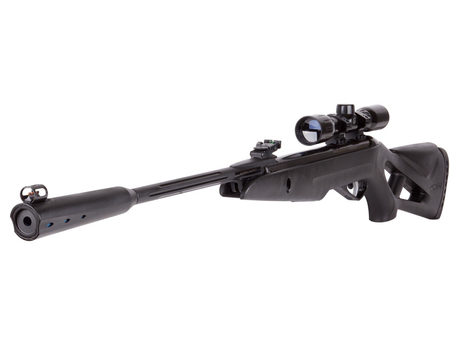 Gamo Silent Cat .177 Caliber Breakbarrel Pellet Air Rifle with 4x32 Scope - Quiet Hunting & Pest Control Airgun for Small Game and Target Shooting