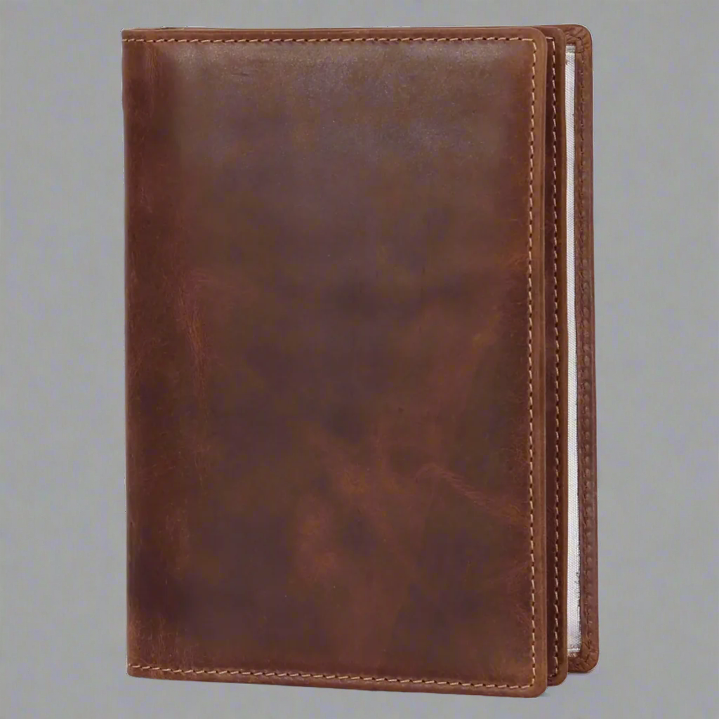 Premium MET Men's Genuine Leather Wallet with Middle Zipper - Slim Bifold Design for Cash & Cards - Perfect for Everyday Carry, Business & Travel Essentials
