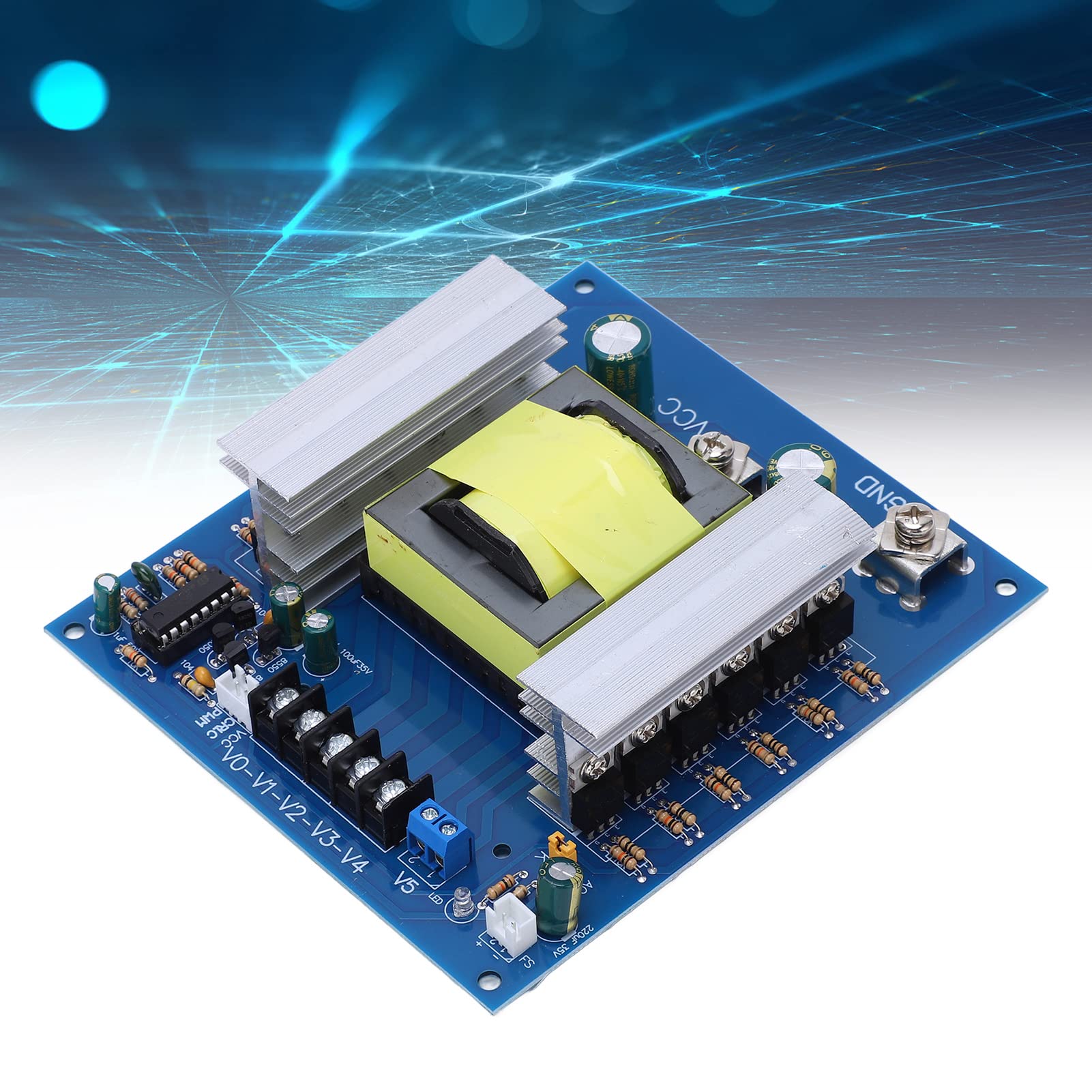 1000W High-Efficiency DC to AC Power Inverter Module - Low Power Consumption PCB Board for Home Appliances, Lamps & Non-Inductive Devices | Perfect for Solar Systems, Camping & Emergency Power Backup