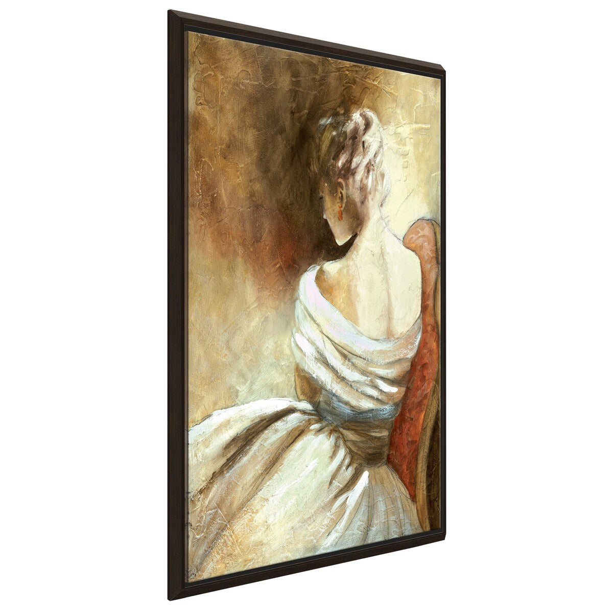 Carol Robinson 'A Quiet Refrain II' Art Print on Floating Canvas - Modern Wall Decor for Living Room, Bedroom & Office