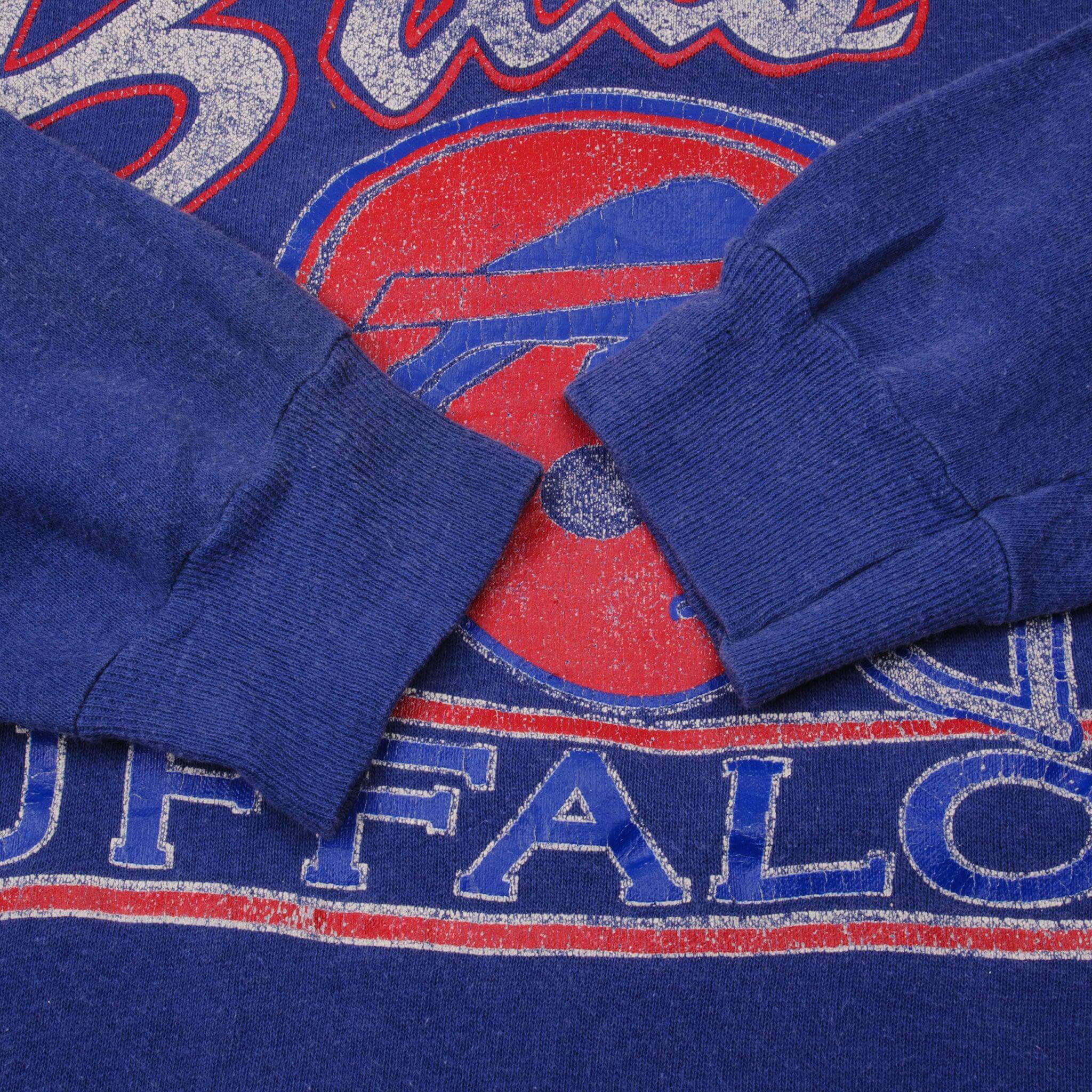 Vintage Champion NFL Buffalo Bills Sweatshirt 1980s XL Made in USA - Retro Football Fan Gift & Game Day Outfit
