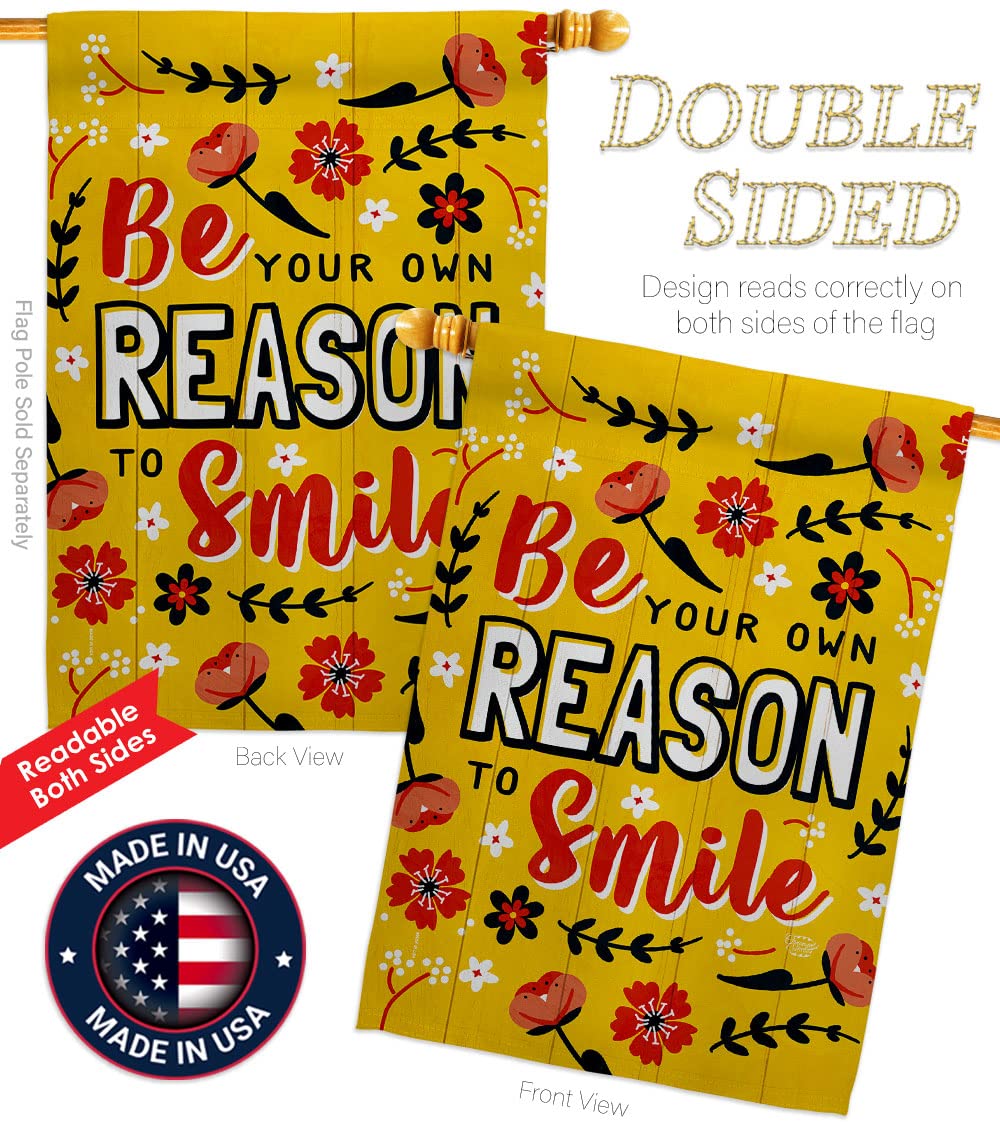 Sweet Life Expression House Flag Pack - Double-Sided Spiritual Hope Love Wisdom Banner for Garden Yard Decoration | Positive Emotion Applique | Made in USA | Perfect for Outdoor Patio, Front Porch & Seasonal Home Decor