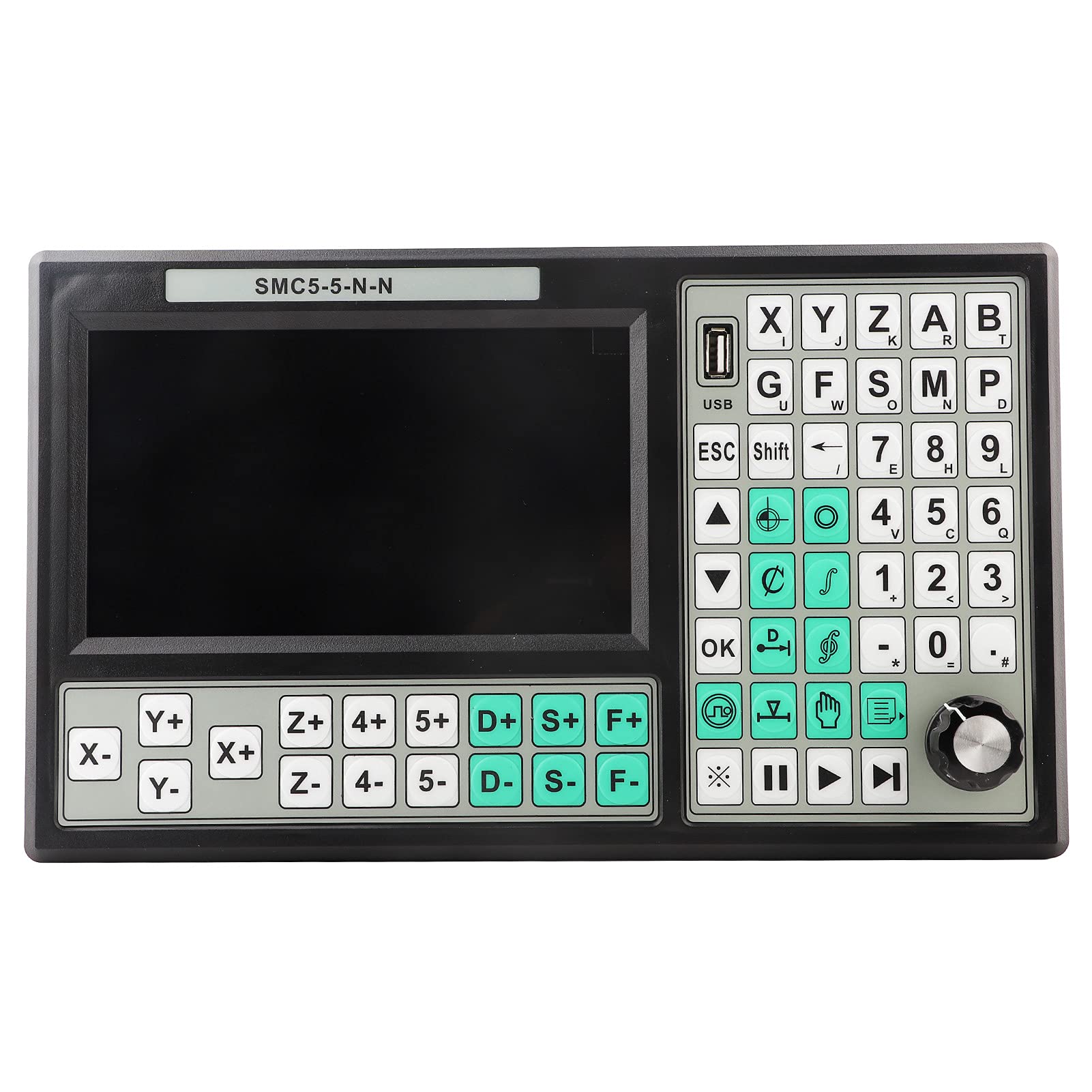 5-Axis CNC Motion Controller - 500KHz Offline USB Motion Controller Replacement for CNC Machines | Perfect for Woodworking, Metal Engraving & 3D Printing