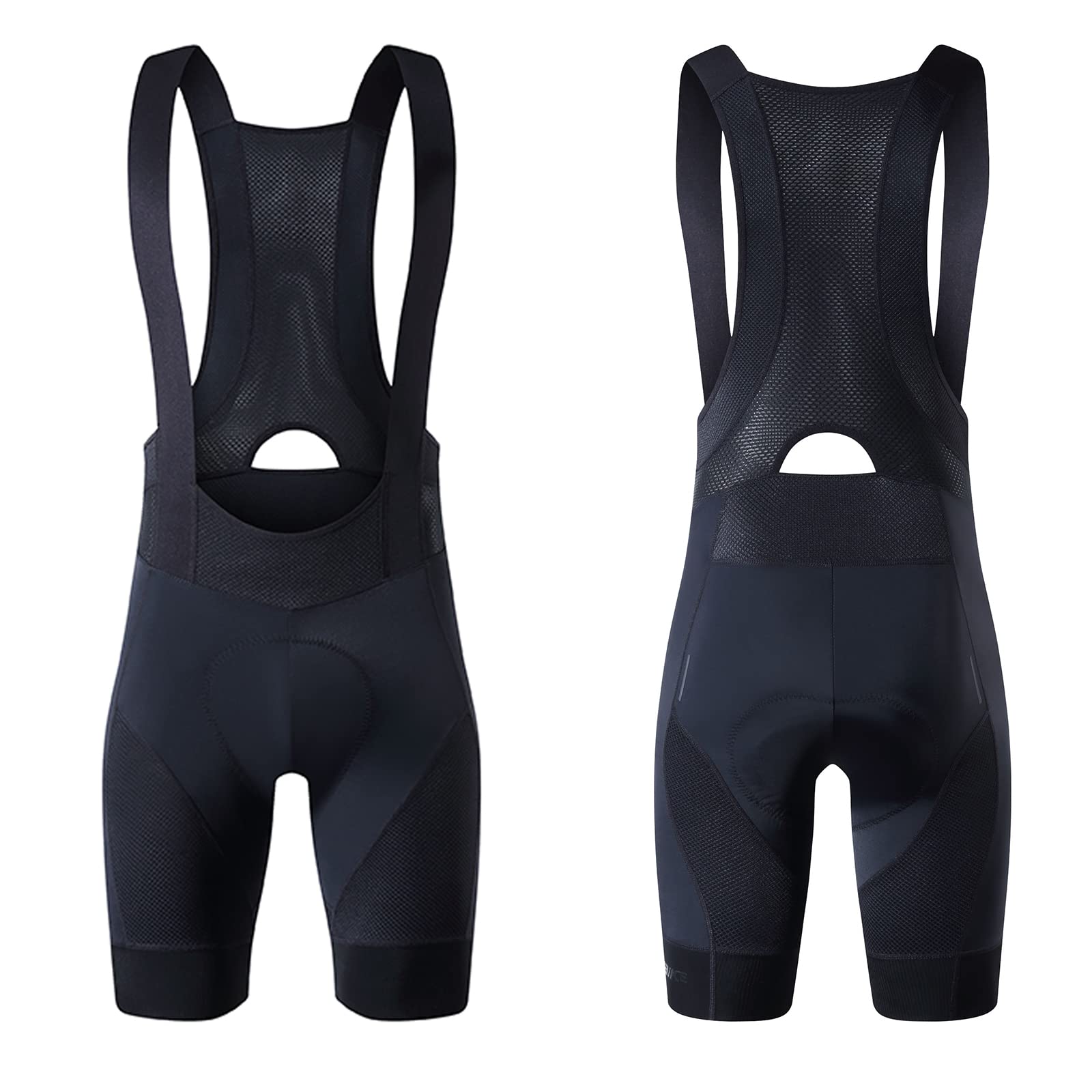 **Men's Cycling Bib Shorts - Breathable Padded Road Bike Bicycle Tights for Comfortable Riding | Perfect for Long-Distance & Competitive Cycling**