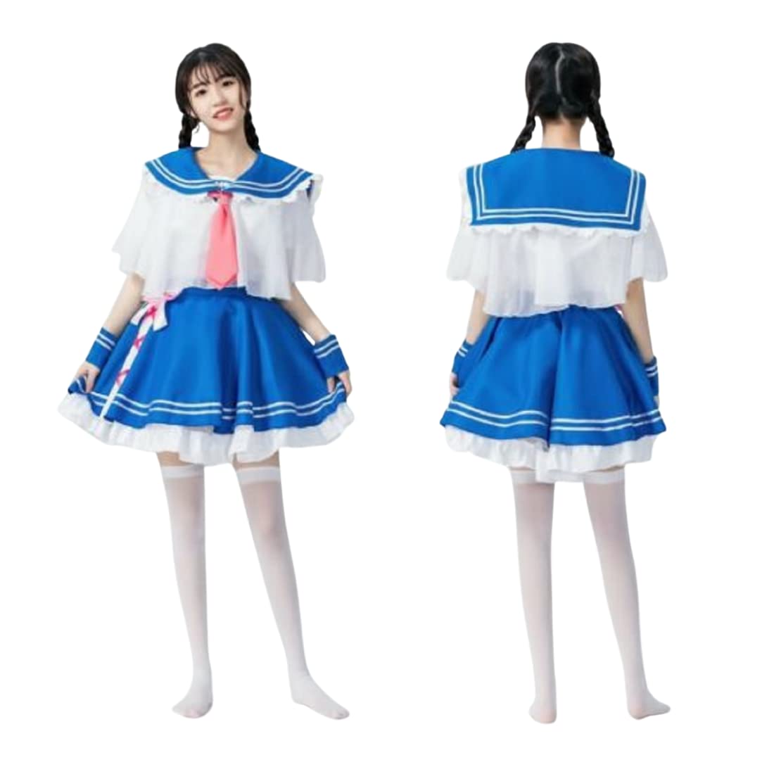 Anime Cosplay Costume - Life Asui Tsuyu Student Sailor Uniform for Women | Perfect for Halloween, Comic Con & Cosplay Events