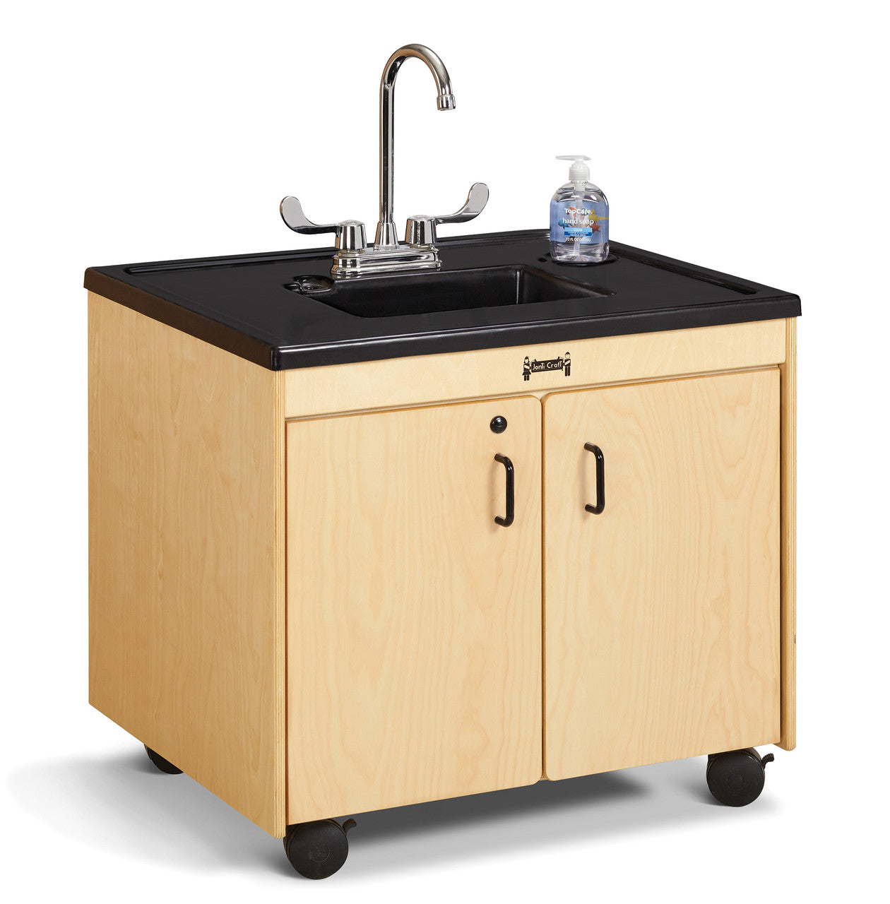 Jonti Craft Clean Hands Helper 1370JC - Antibacterial Hand Washing Station for Kids, Preschool & Classroom Use - Ideal for Daycares, Schools & Play Areas