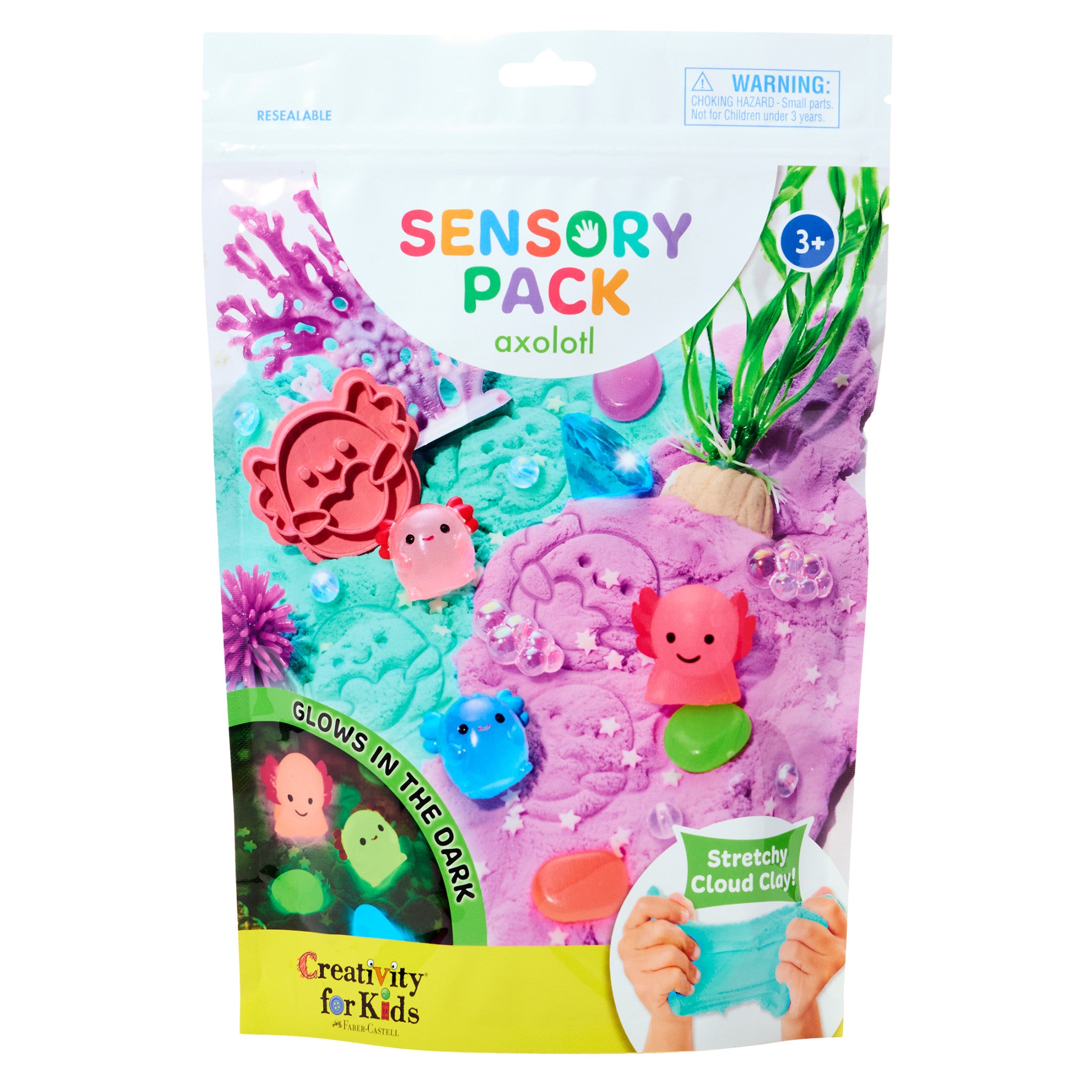 Axolotl Sensory Pack for Kids - Stress Relief & Focus Aid - Perfect for Autism, ADHD & Anxiety Relief - Fun Fidget Toy for Home, School & Travel #6521000