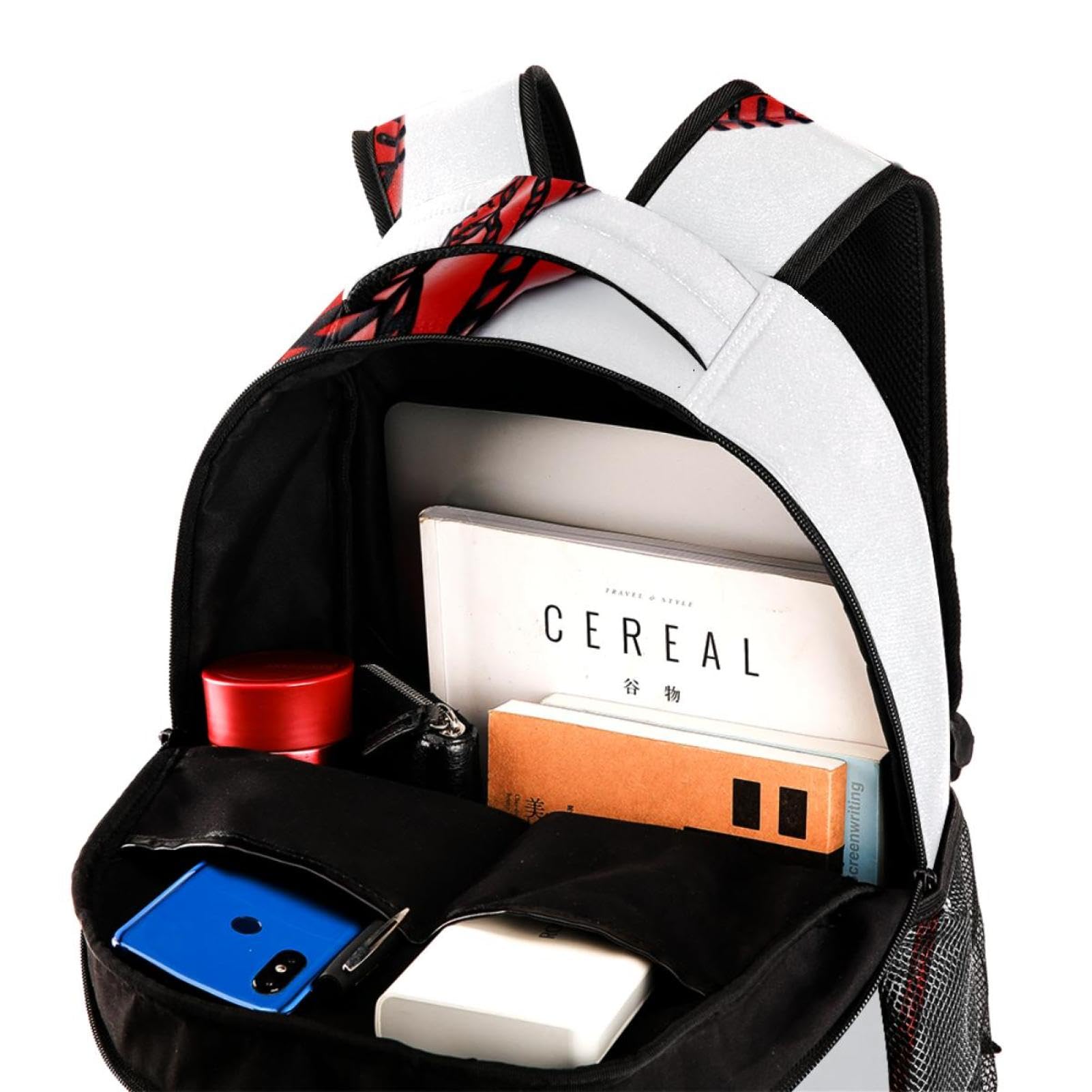 Stylish Travel Backpack for Women & Men - Durable Baseball Backpack for Commuting, Hiking, School & Work