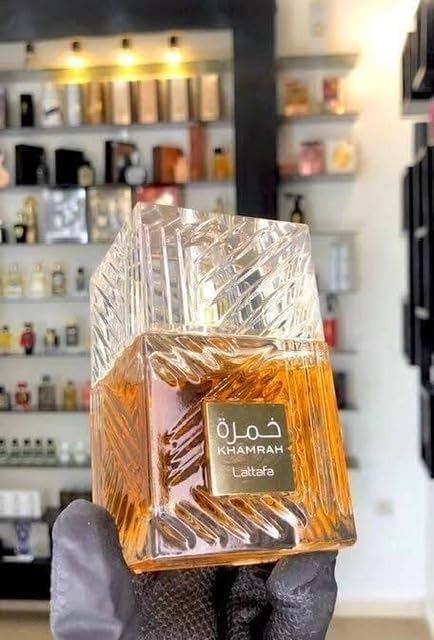 Lattafa Khamrah Eau De Parfum 100ml - Long Lasting Unisex Fragrance for Men & Women | Day & Night Wear, Special Occasions, Gift Giving