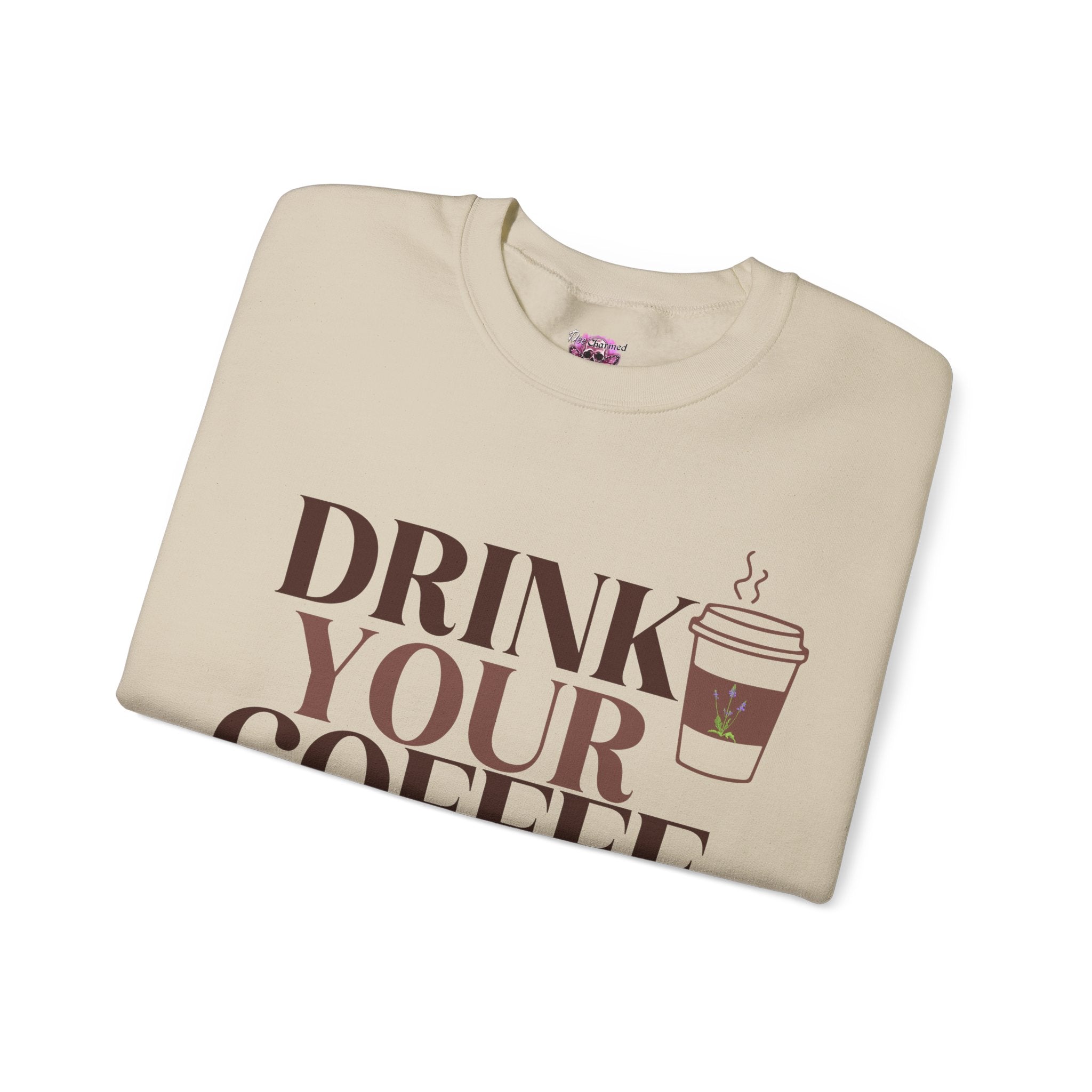 Vervain Crewneck Sweatshirt - Stylish & Comfortable Coffee Lover's Pullover for Casual Wear & Coffee Dates