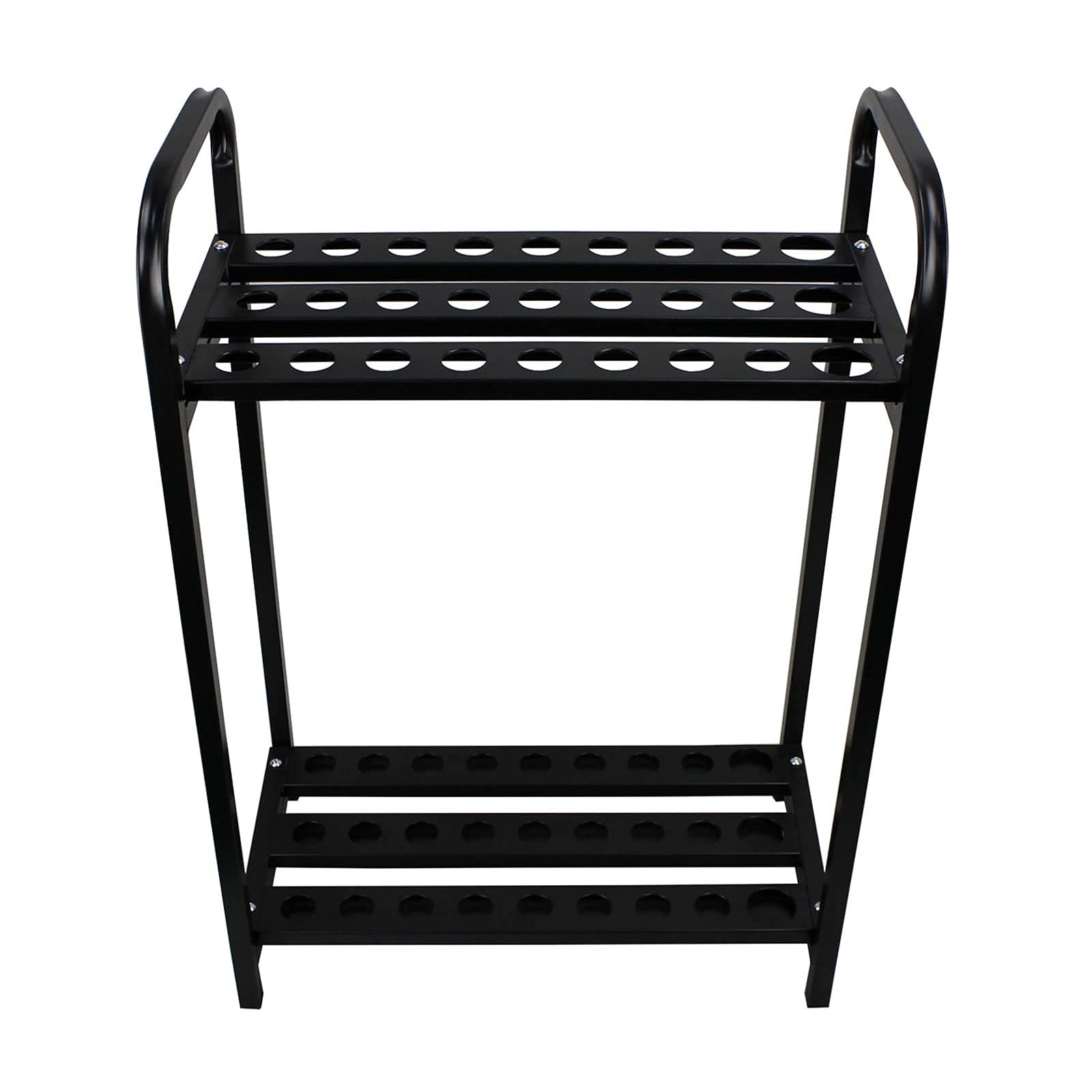 27-Hole Durable Metal Golf Club Organizer | Golf Putter Display Rack & Stand Holder | Perfect for Home, Office, or Pro Shop Storage & Organization