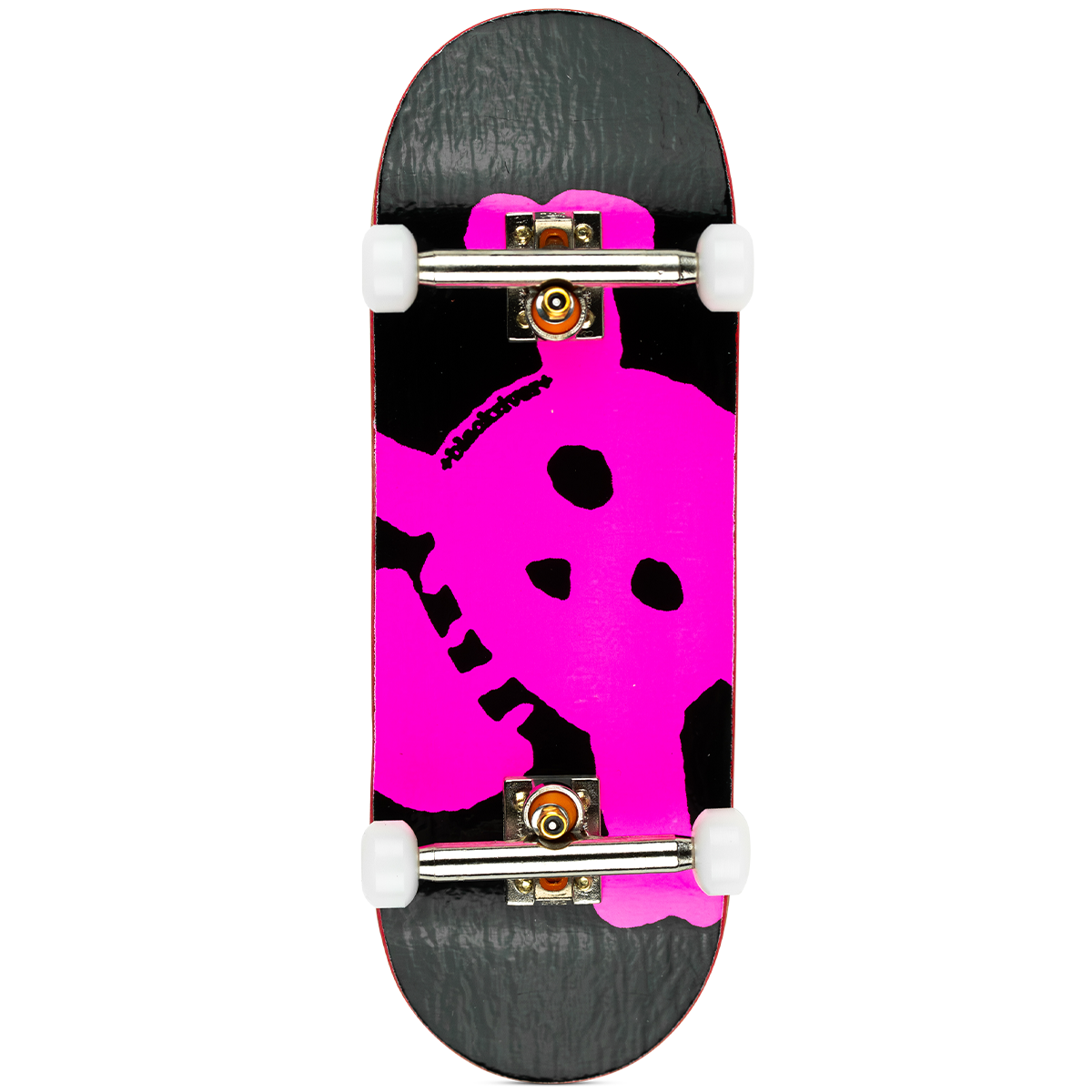 Blackriver Fingerboard Complete - Neon New Skull Design | Professional Mini Skateboard for Tricks & Practice | Perfect for Skateboard Enthusiasts & Collectors