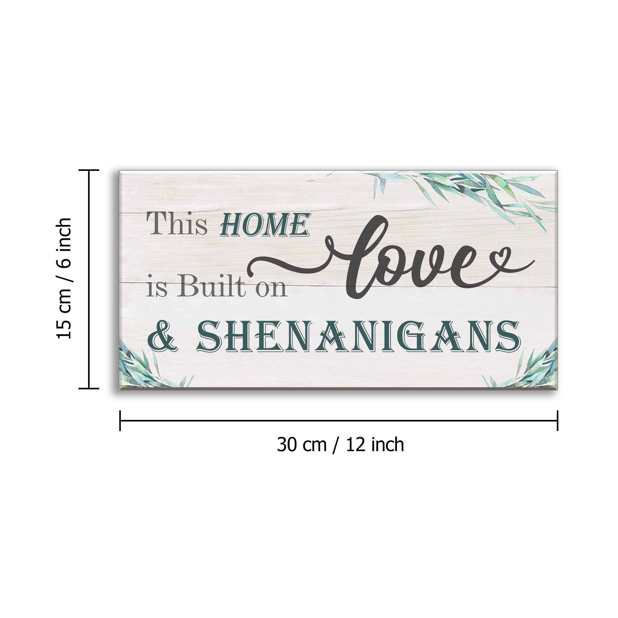 Rustic Wood Plaque Sign - 6