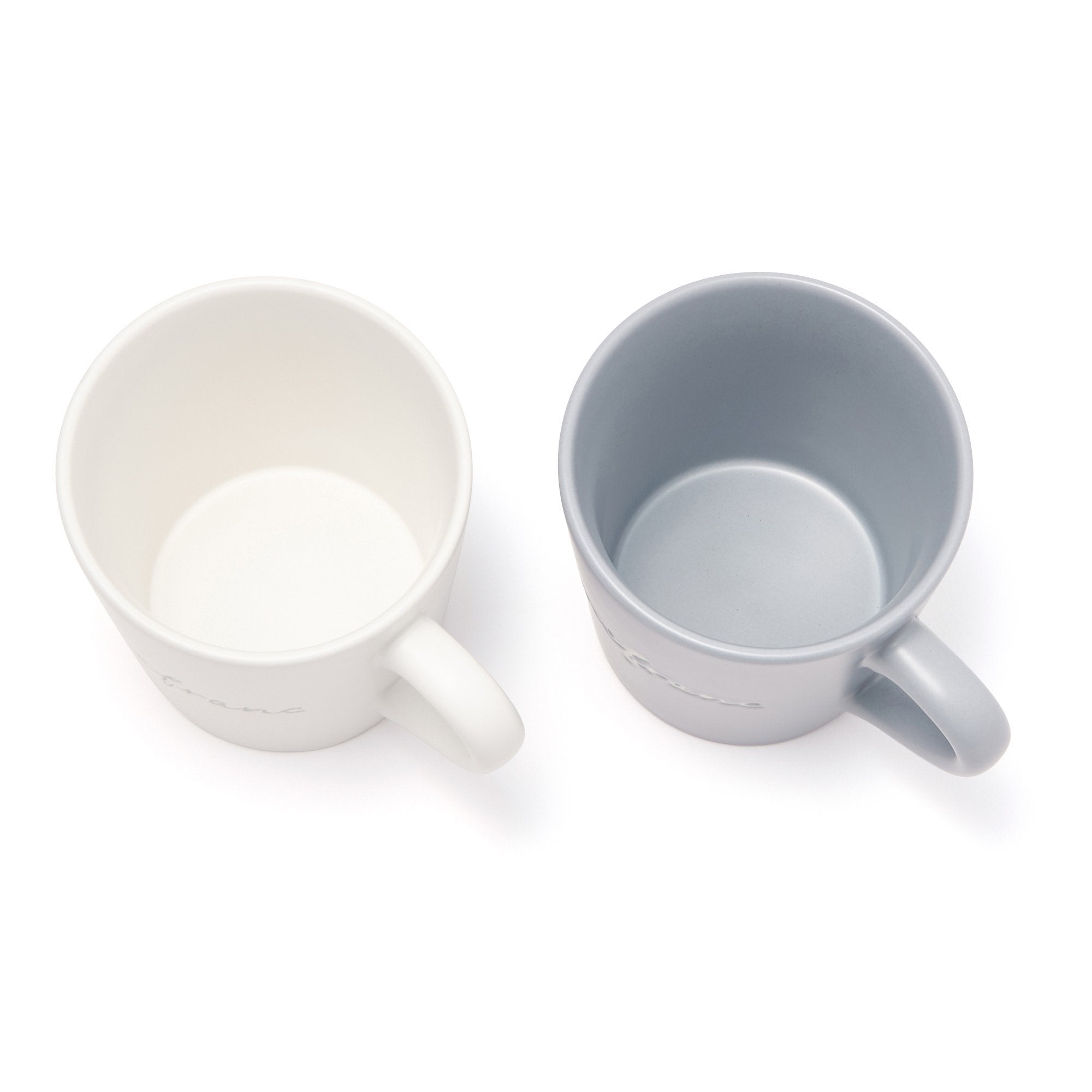 Premium GS Pair Mug Set - Natural Ceramic Coffee Cups for Home, Office, or Gift - Perfect for Morning Coffee, Tea, or Hot Chocolate