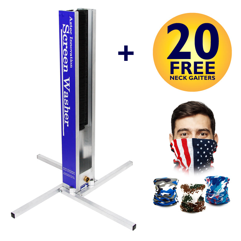 Aztec Innovative Vertical Screen Washer - High Efficiency Window Cleaning Tool for Home & Office | Perfect for Glass Doors, Windows, and Shower Screens