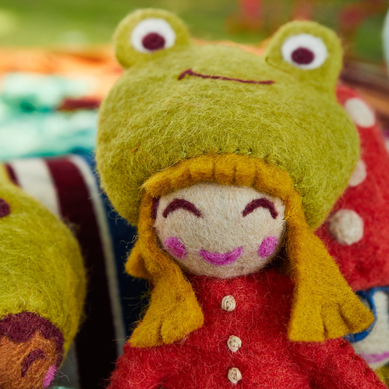 Handmade Marianne Felt Doll - Soft Plush Toy for Kids & Collectors | Perfect for Nursery Decor, Birthday Gifts & Themed Parties