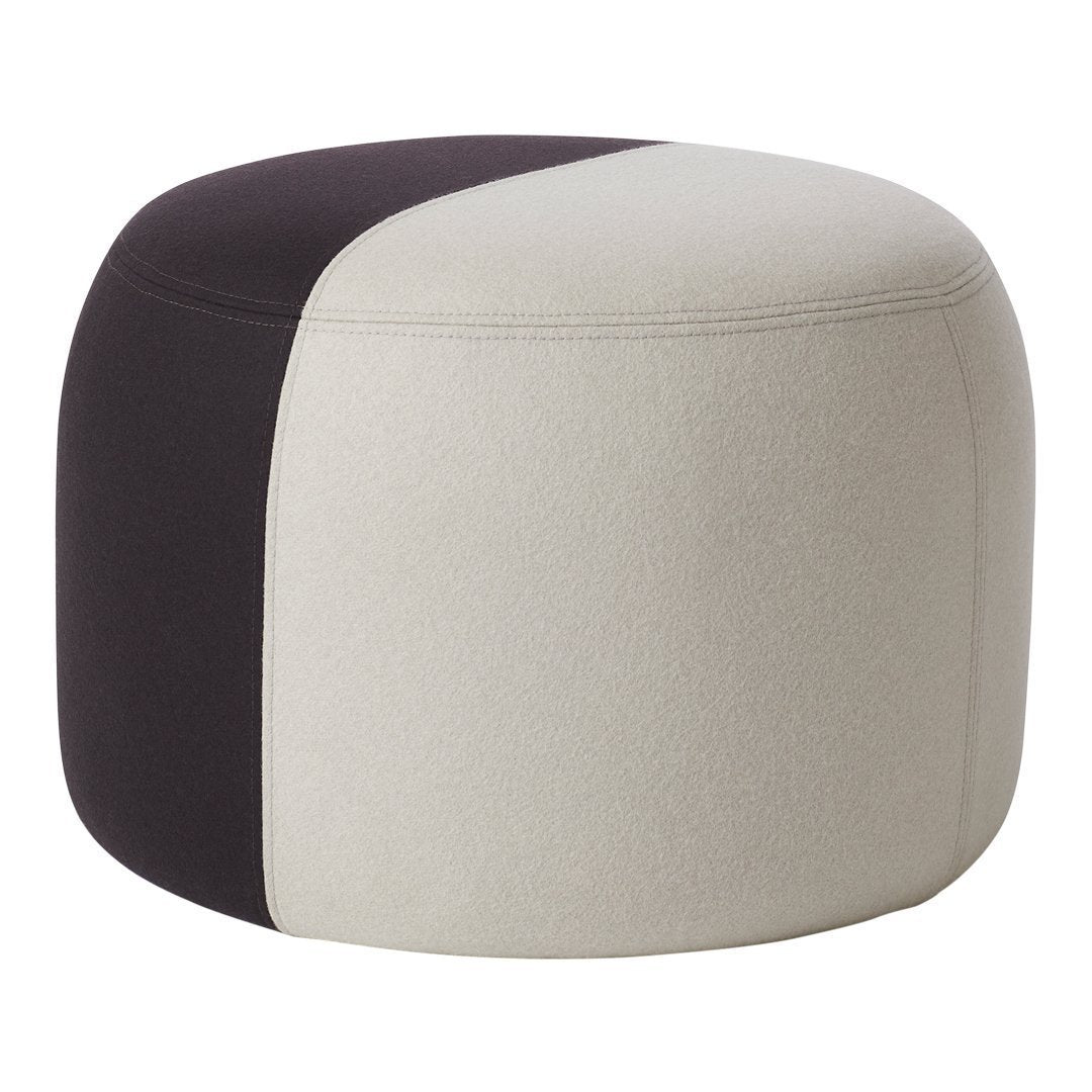 Charlotte Honcke Dainty Pouf - Warm Nordic Style Footstool for Living Room, Bedroom & Nursery - Cozy Home Decor Accent