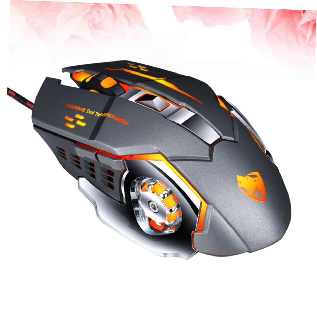 Gadpiparty 3-Pack Wired Gaming Mouse USB Optical Computer Mouse for PC, Laptop, Desktop - Ergonomic Design for Gaming, Office Work & Home Use