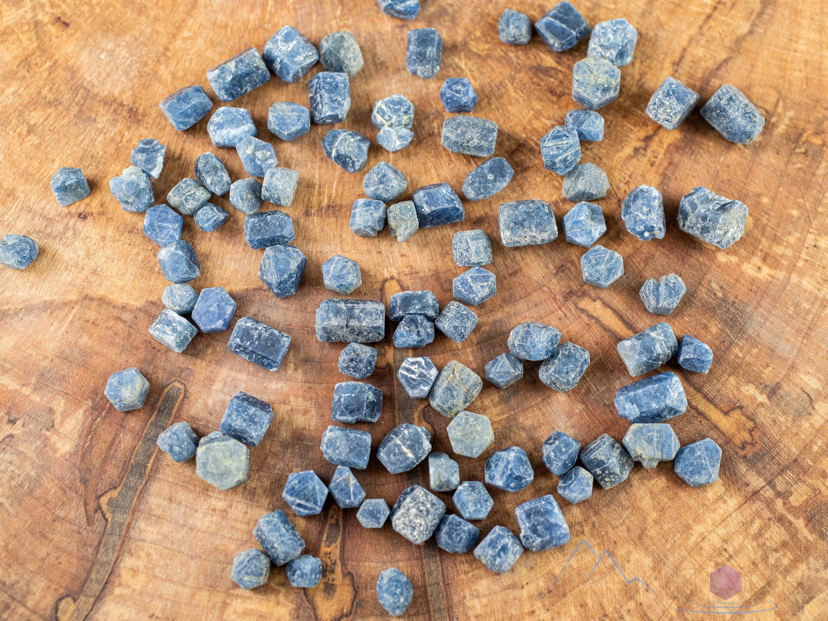 Natural Raw Blue Sapphire Crystal Chips - Small Gemstone Pieces for Jewelry Making, Birthstone Collection, Mineral Specimens (E1519) | Perfect for DIY Crafts, Healing Crystals & Mineral Displays
