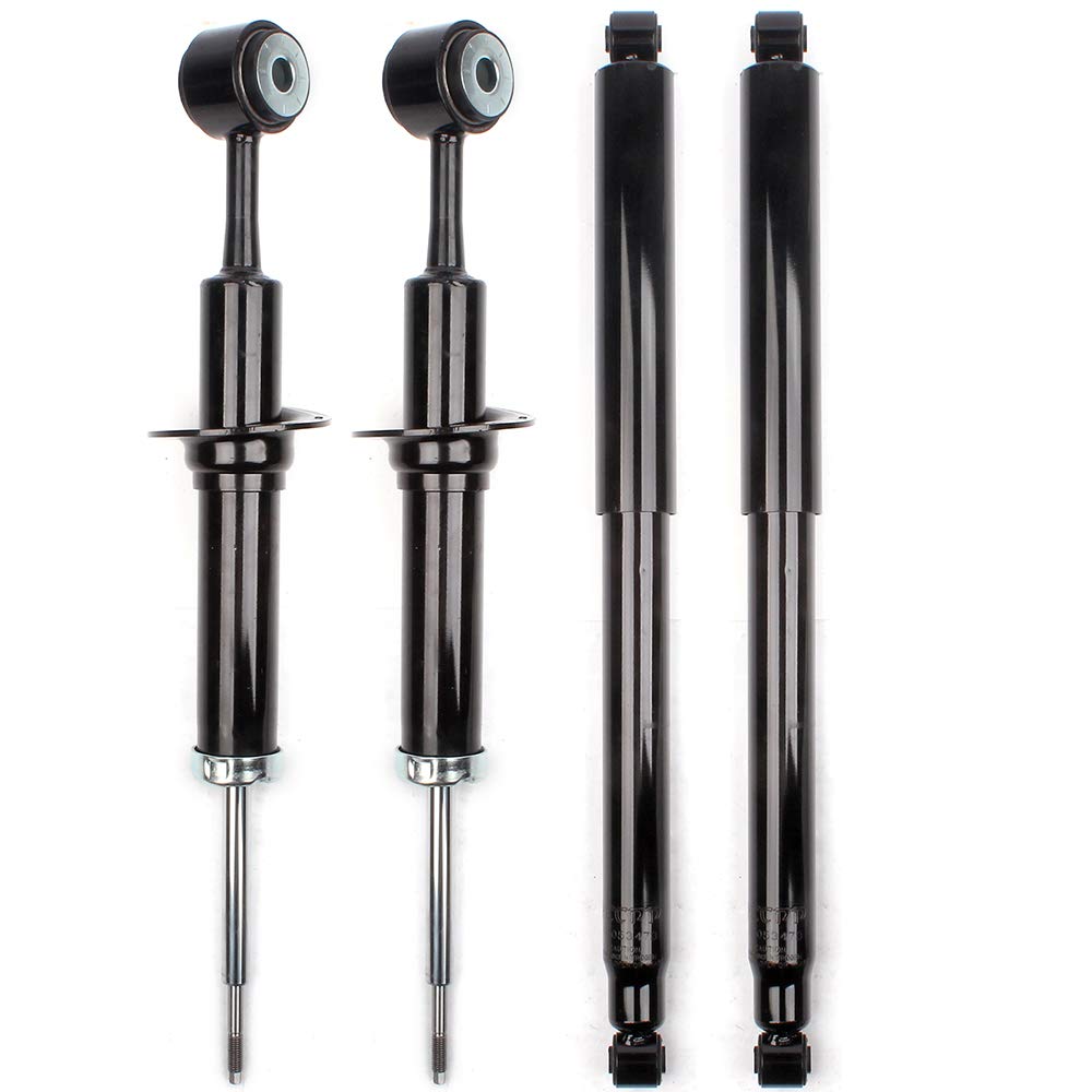 ECCPP 4-Piece Shock Absorber Strut Kit for 2004-2008 Ford F-150 & 2006-2008 Lincoln Mark LT - Replacement for OEM 341601, 71361, 344415, 911262 - Smooth Ride & Enhanced Stability for Off-Road & Towing