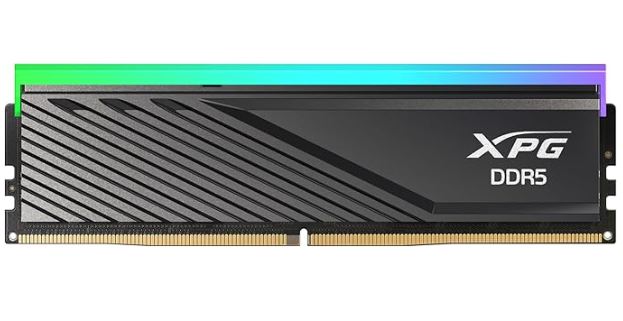 Adata XPG LANCER BLADE RGB 6000MHz CL36 32GB (2x16GB) DDR5 RAM - Black Gaming Memory for PC Builds, Overclocking & High-Performance Computing