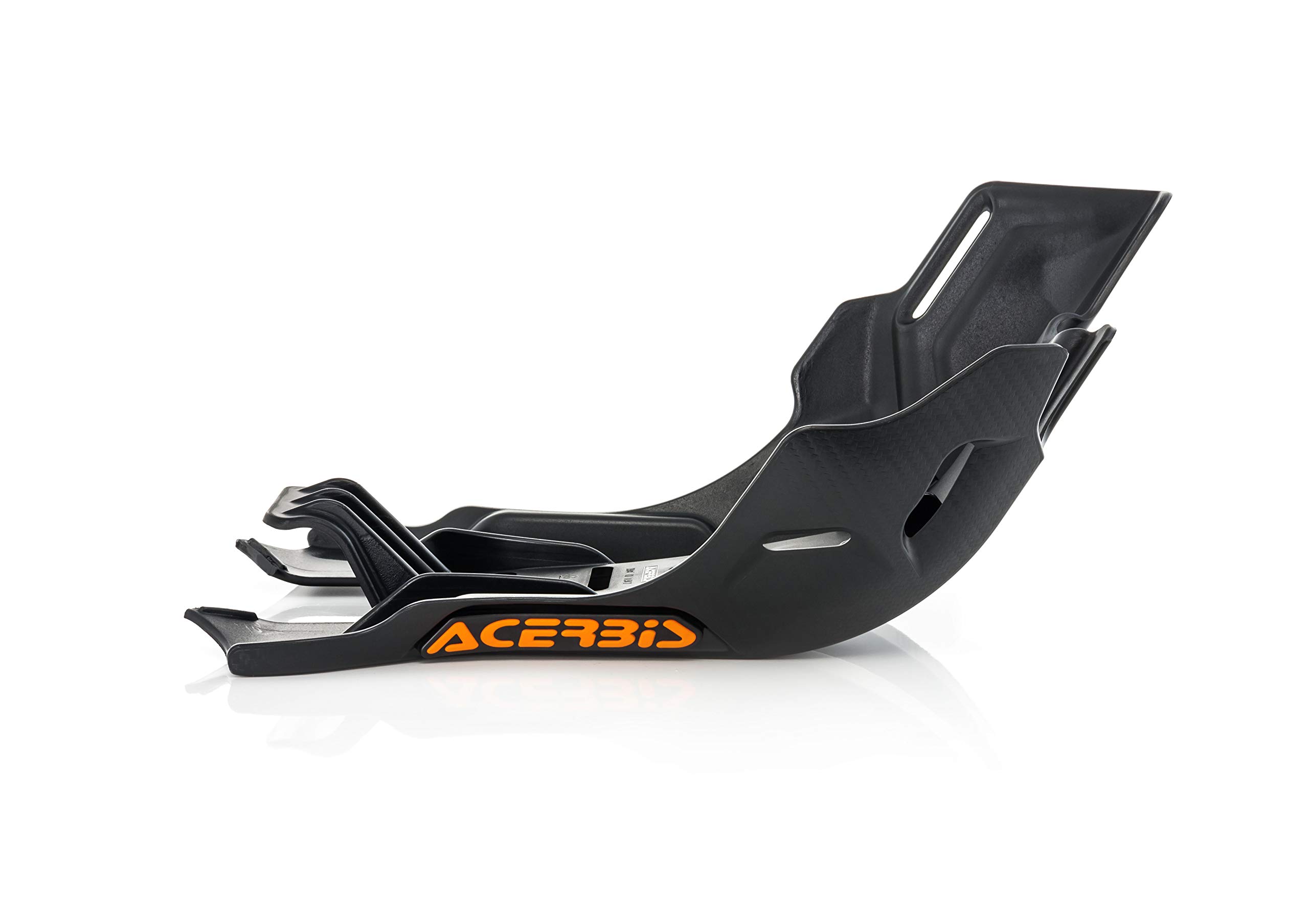Acerbis MX Style Skid Plates - Heavy Duty Motorcycle Protection Plate for Dirt Bikes & Off-Roading - Black (2686030001) - Perfect for Motocross, Enduro & Trail Riding Adventures