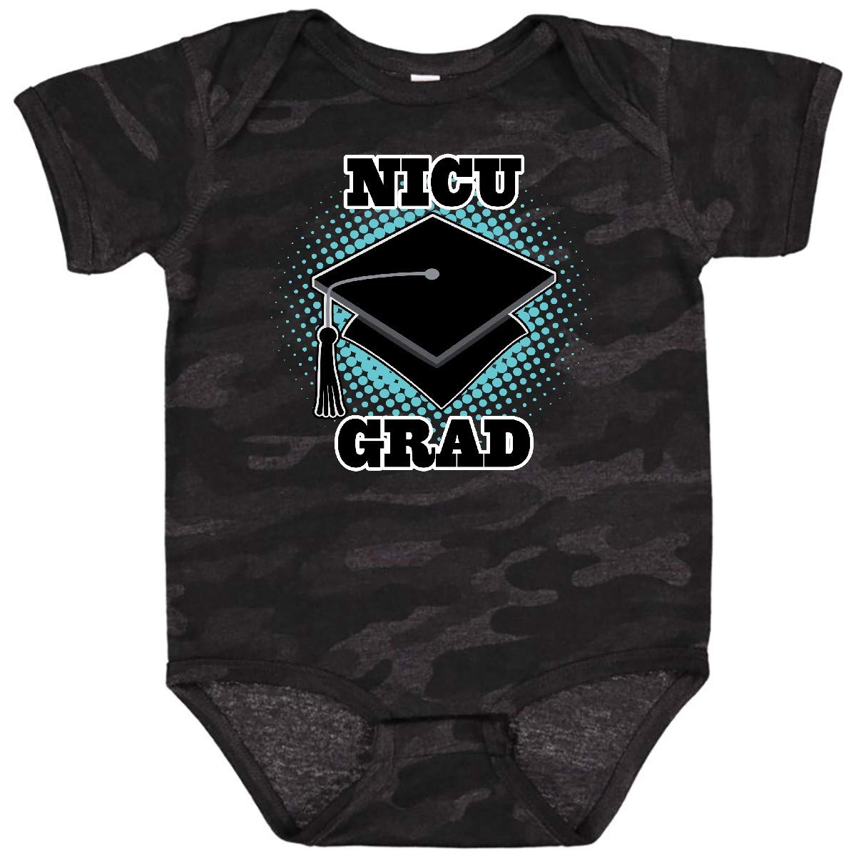 Inktastic NICU Graduate Baby Bodysuit - Cute Unisex Onesie for Newborns & Preemies - Perfect Gift for NICU Graduates, Baby Showers & First Outfits