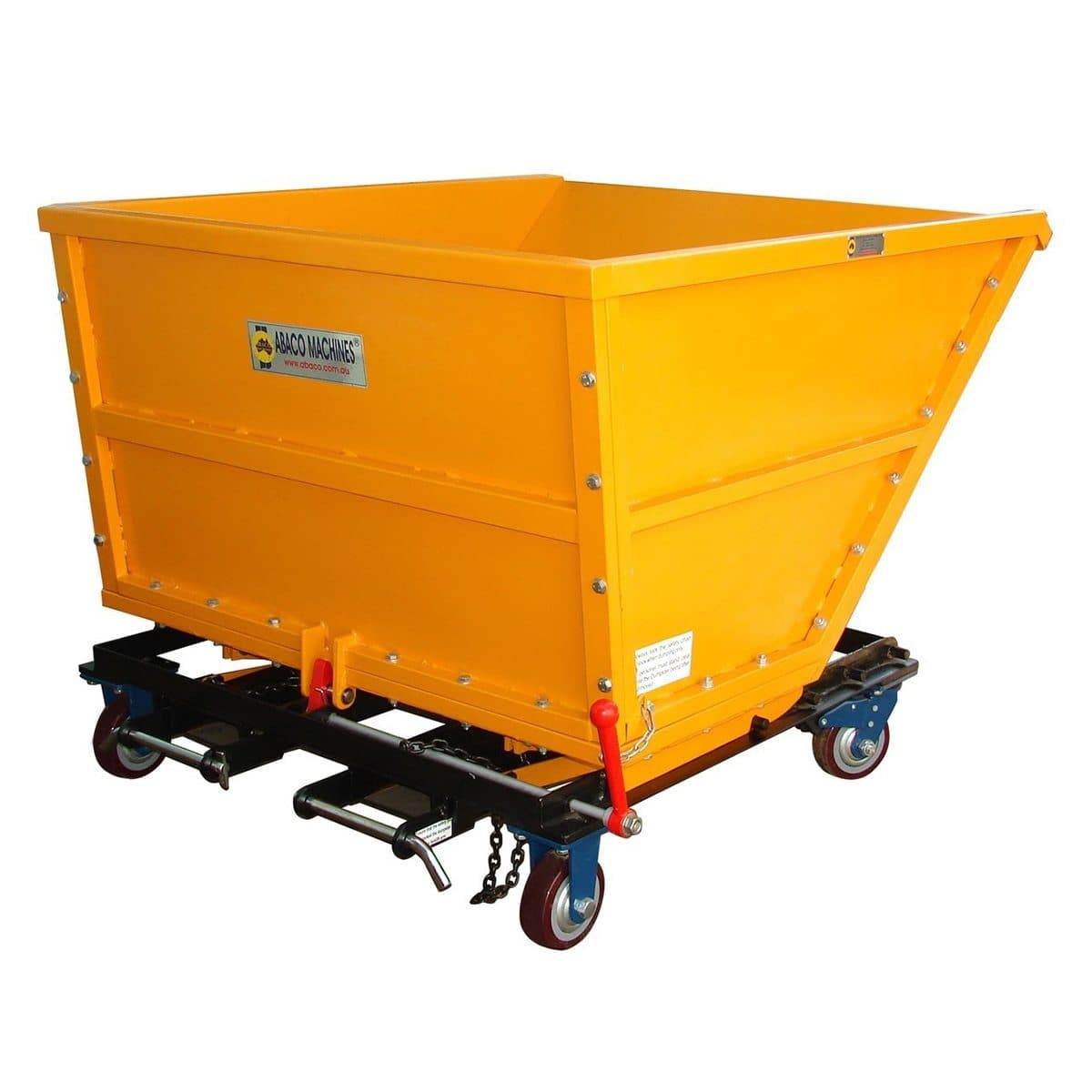 Abaco Collapsible Dumpster - Foldable Trash Bin with Lid, Heavy Duty Collapsible Garbage Can for Home, Garage, Camping & Outdoor Use - Easy Storage & Space Saving Waste Container
