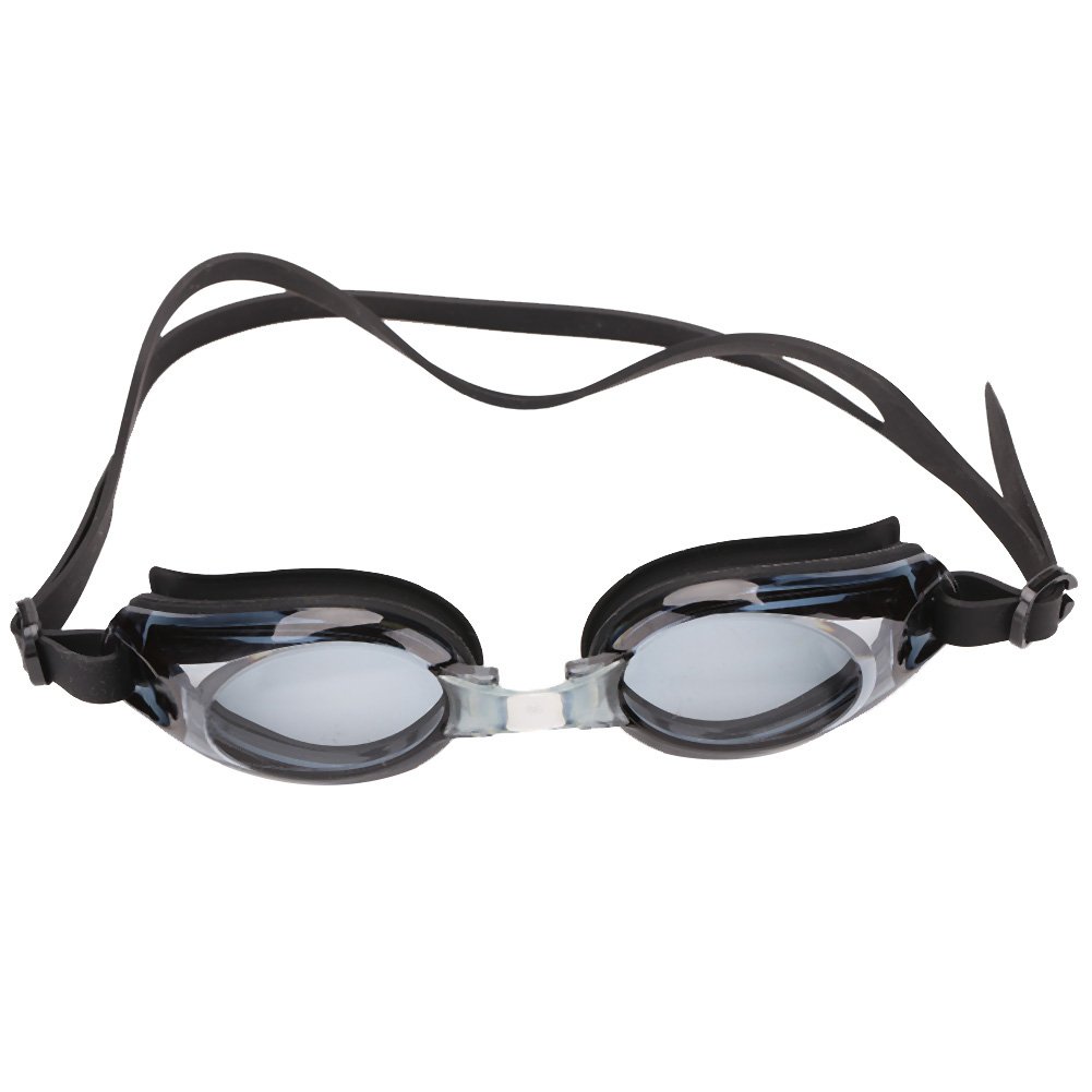 VGEBY Anti-Fog UV Protection Swimming Goggles with Prescription Lenses - Comfortable Elastic Fit for Pool, Beach & Competitive Swimming
