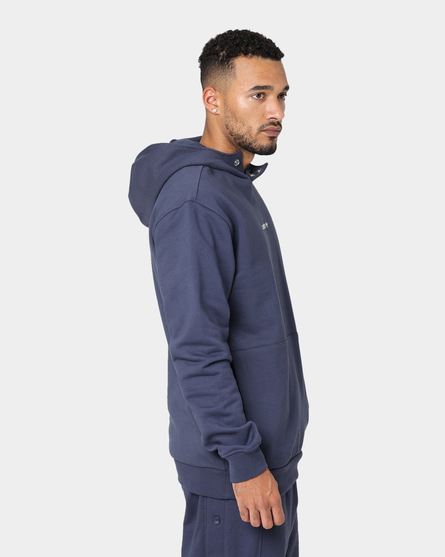 Adidas Adibreak Hoodie for Men & Women - Shadow Navy Pullover Sweatshirt | Casual Streetwear, Gym & Lounge Wear