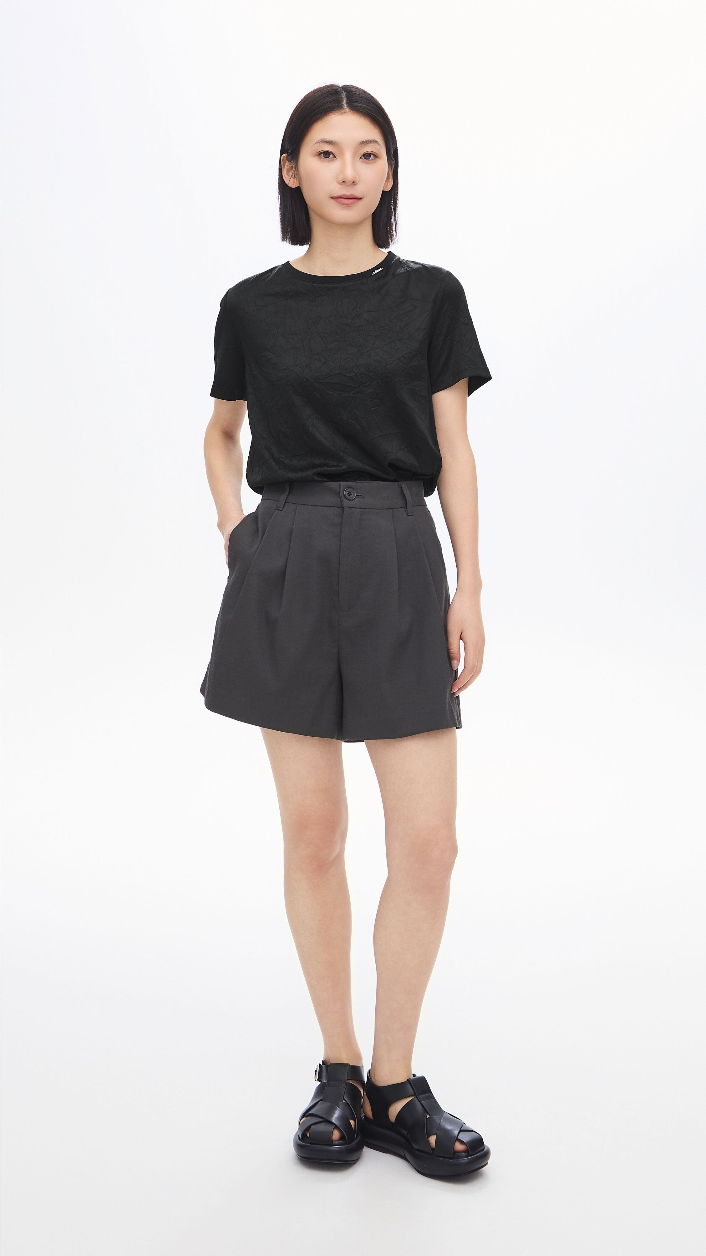 Stylish Pleated Shorts for Women - Trendy High Waist Summer Casual Shorts | Perfect for Beach, Travel & Everyday Wear