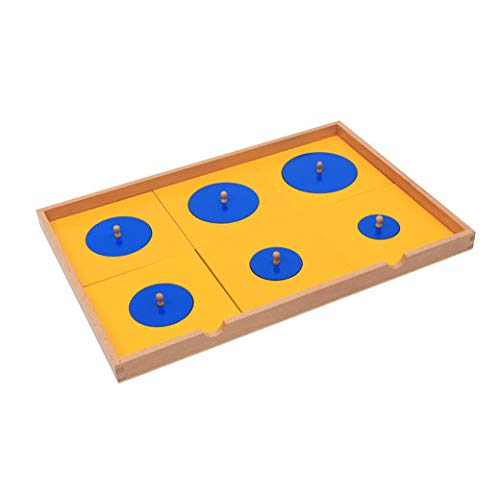 Montessori Geometric Puzzle Cabinet - Wooden Sensorial Learning Toy for Preschool Kids - Shape Matching & Early Math Education - Perfect for Homeschool & Classroom Activities