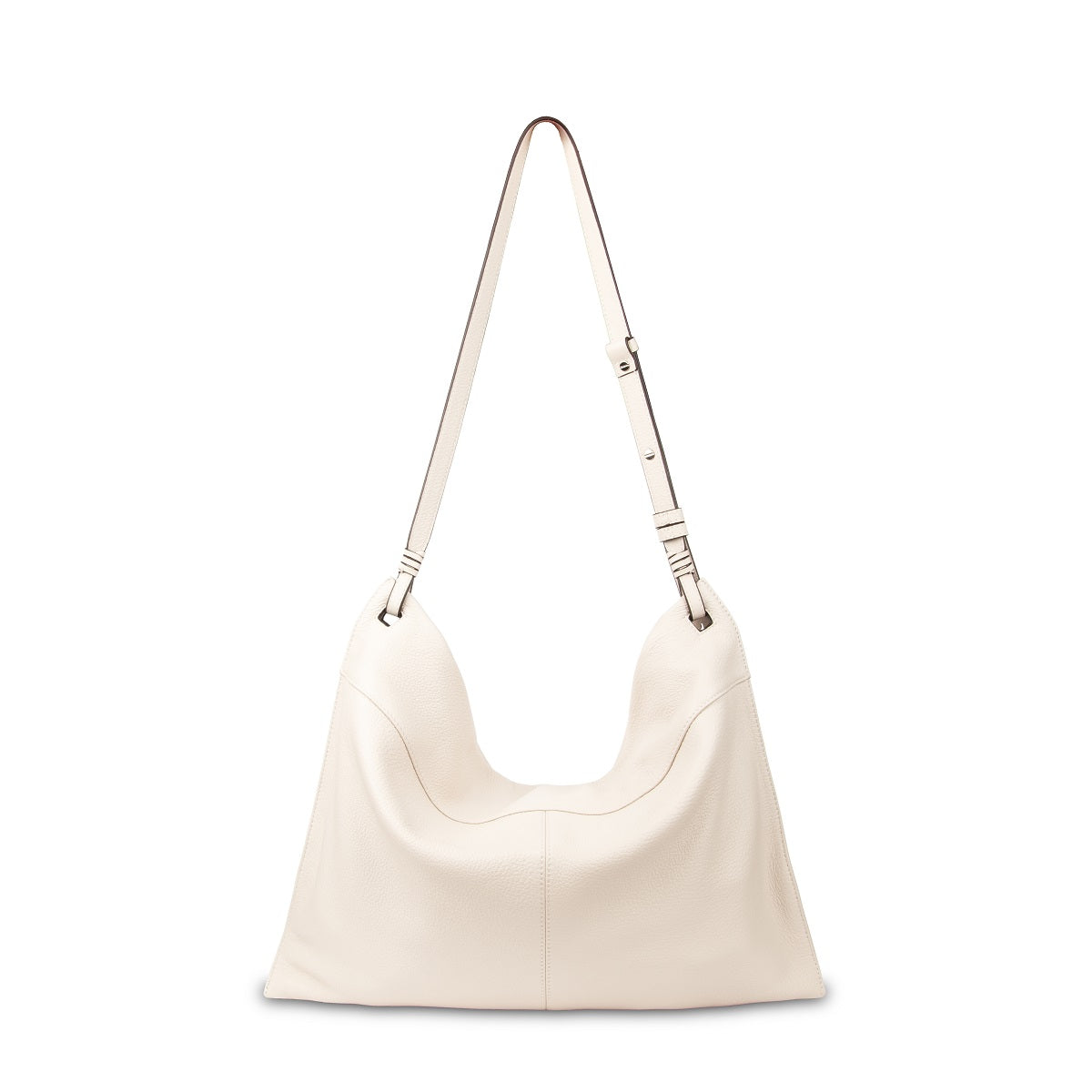 Stylish Breezy East West Leather Tote Bag for Women - Premium Genuine Leather Handbag with Spacious Compartment - Perfect for Work, Travel & Everyday Use