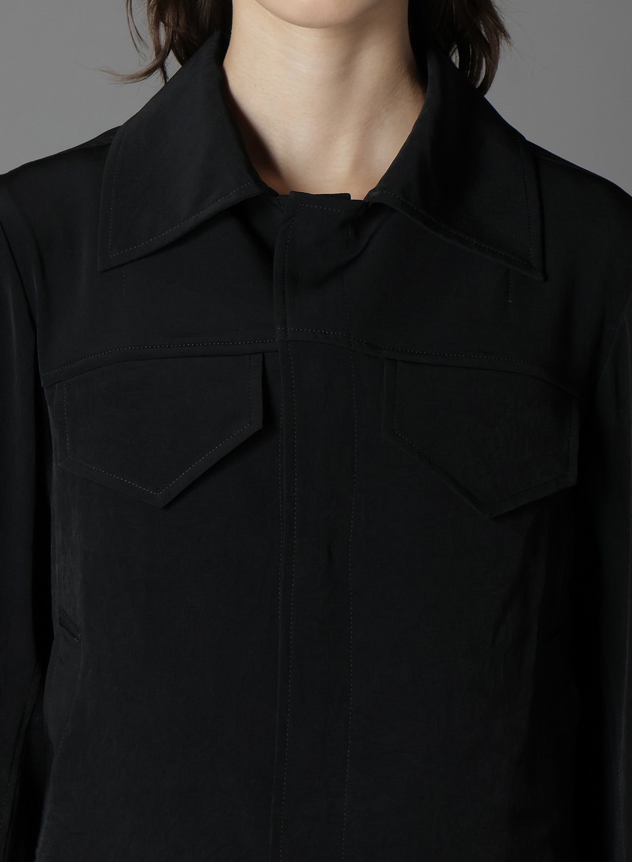 Elegant Crepe de Chine Short Jackets for Women - Lightweight & Stylish Outerwear for Spring & Summer Fashion