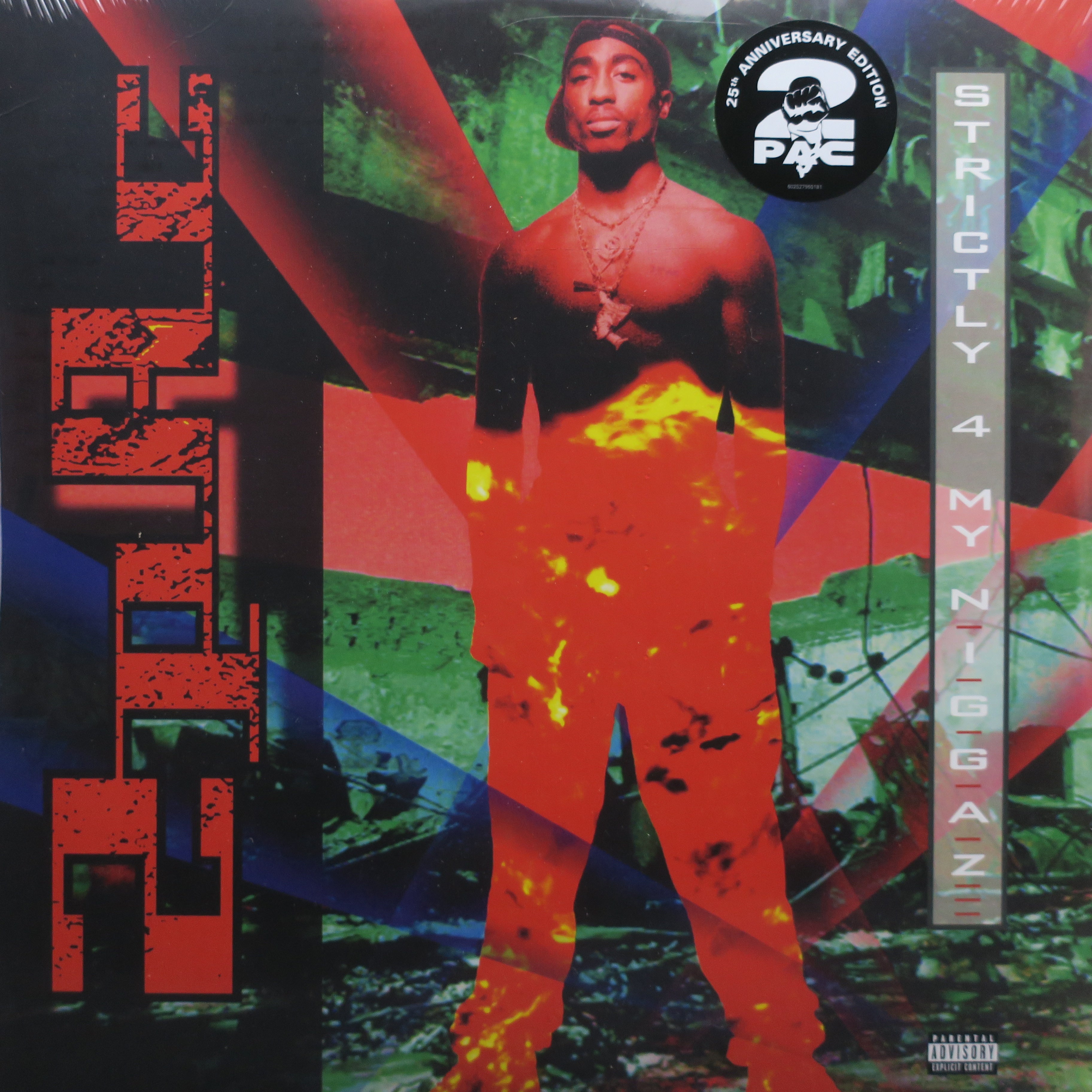 2PAC 'Strictly 4 My N.I.G.G.A.Z...' Limited Edition Vinyl 2LP Record - Classic Hip Hop Album for Music Collectors & Home DJs - Perfect for Vinyl Enthusiasts & Retro Music Lovers