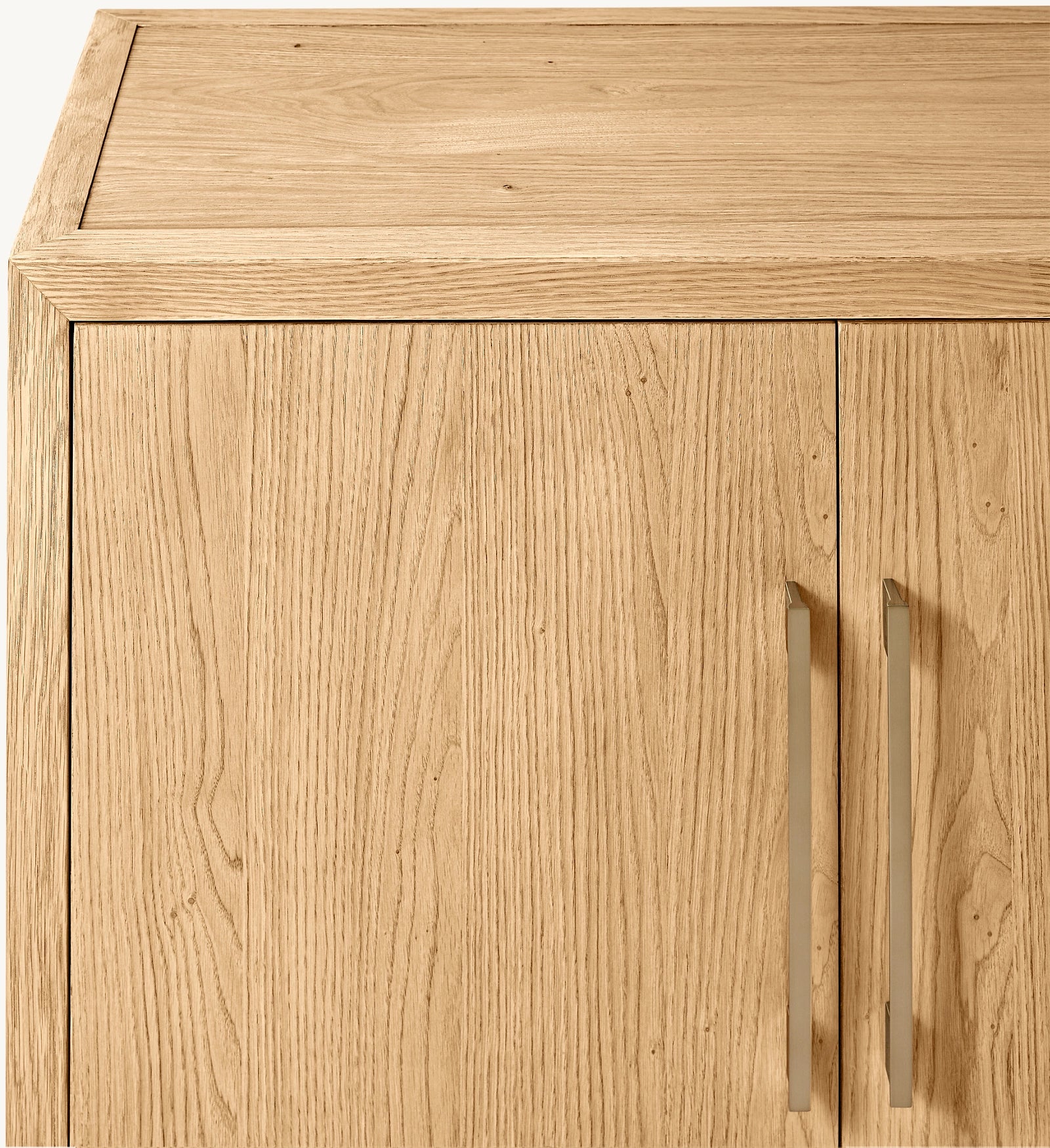 Modern French Style 4-Door Sideboard Buffet Cabinet - Elegant Storage for Dining Room, Living Room & Entryway