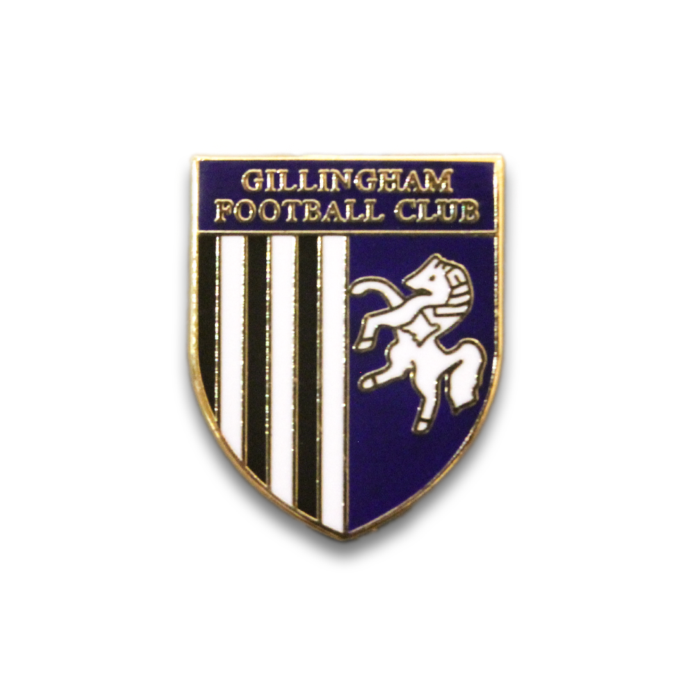 Gillingham FC Pin Badge - Official Football Club Enamel Lapel Pin - Perfect for Fans, Collectors & Match Day Outfits