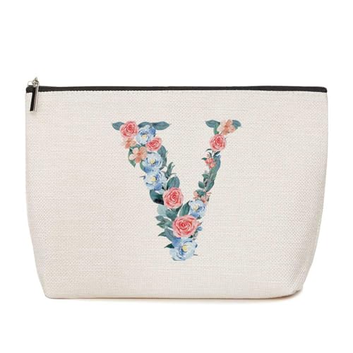Floral Letter V