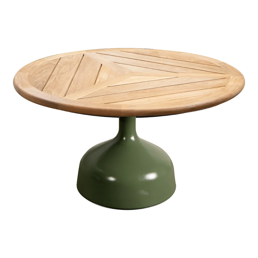 Modern Round Coffee Table with Tempered Glass Top - Large Size for Living Room, Lounge & Office Decor