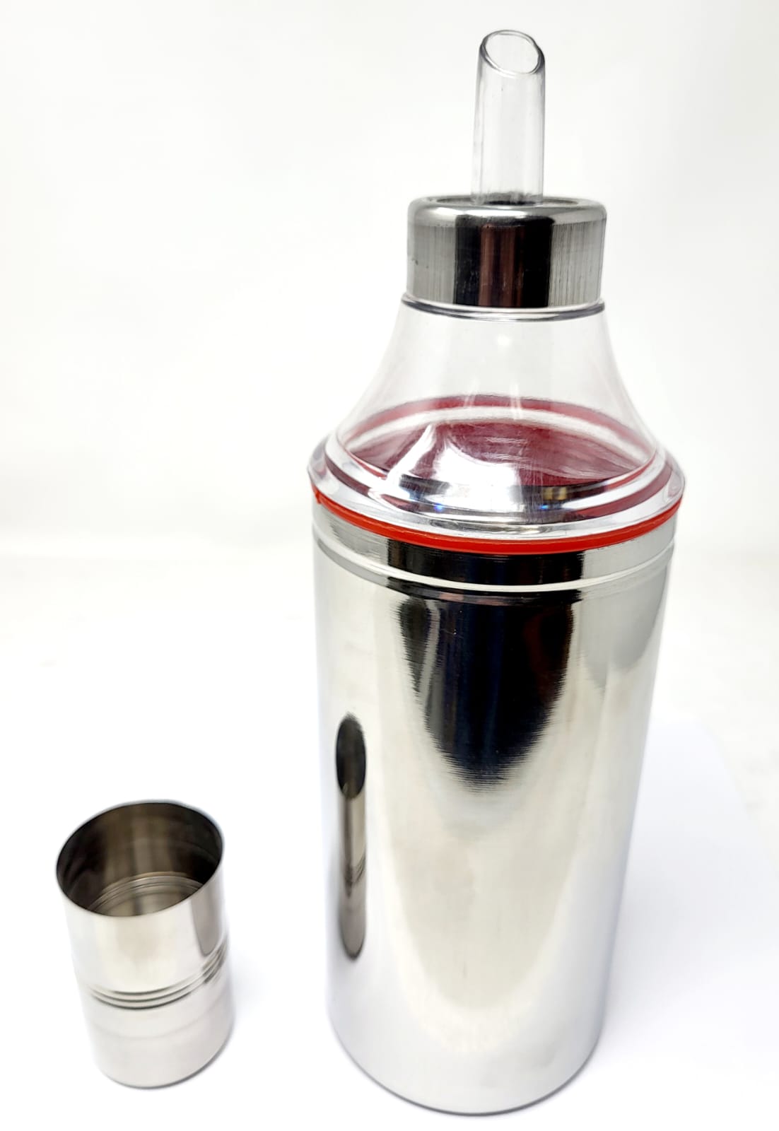 Tabakh By Vinod 1000ml Glass Oil Dispenser with Spout - Perfect for Kitchen, Salad Dressing & Cooking Oil Storage