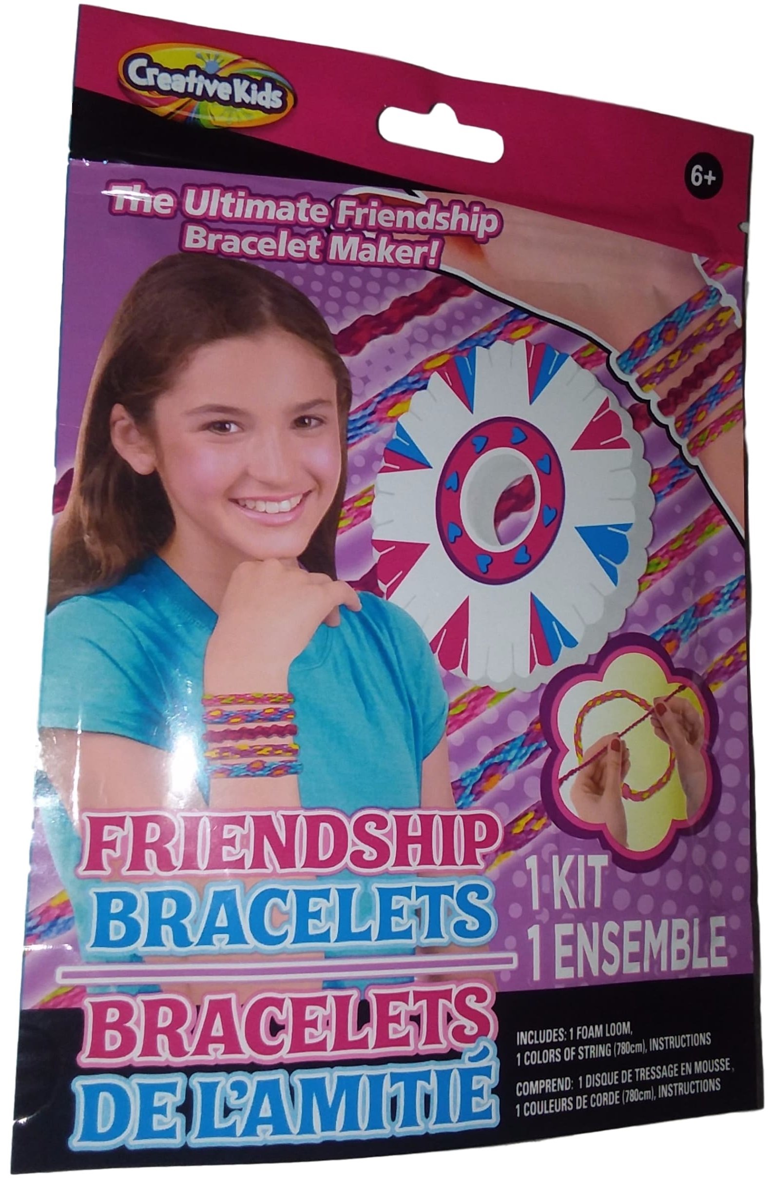 DIY Friendship Bracelet Making Kit for Kids & Teens - Create Custom Handmade Bracelets for Gifts & Parties - Perfect for Arts & Crafts, Summer Camp, and Best Friend Gifts