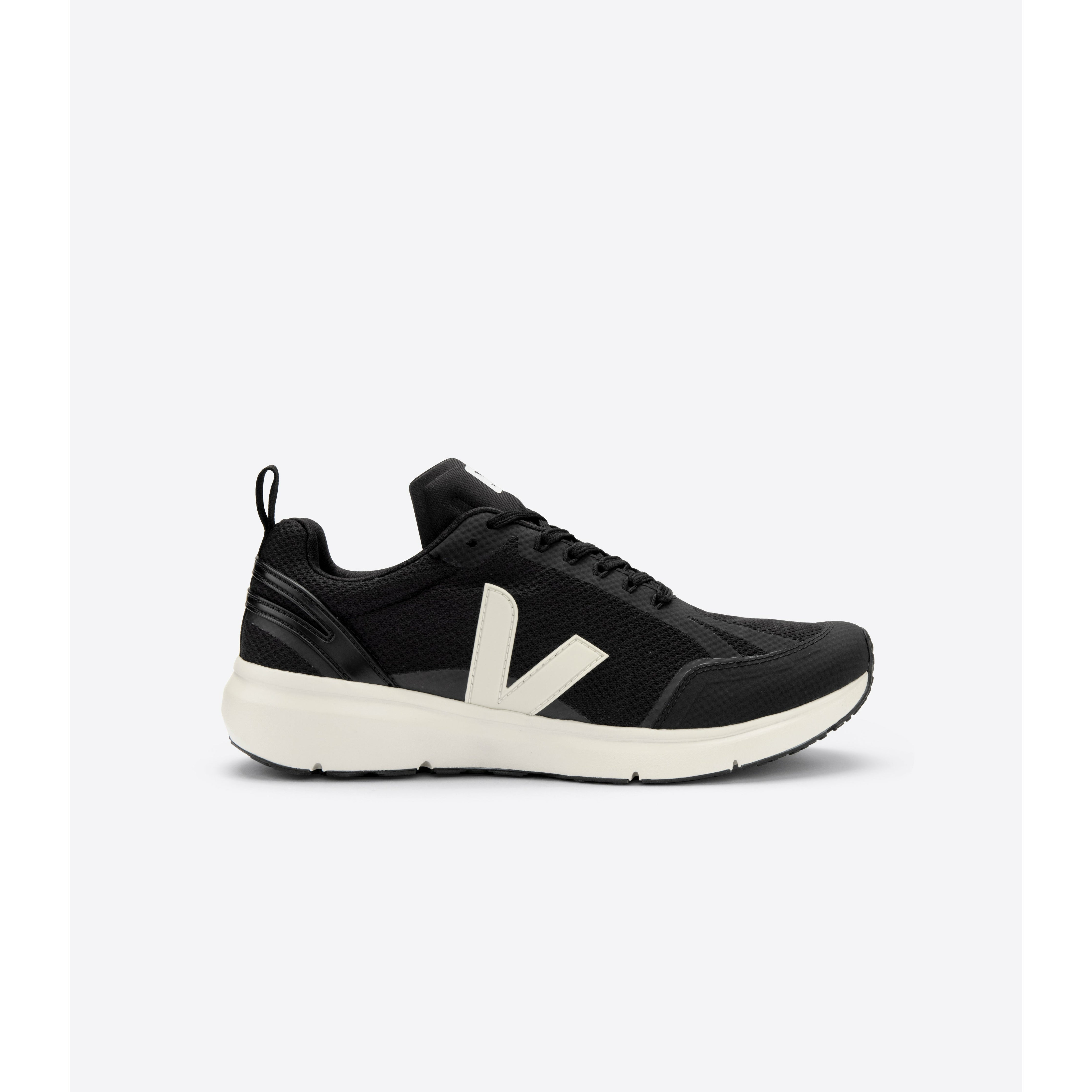 Veja Men's Condor 2 Alveomesh Sneakers - Black Pierre | Vegan Leather Casual Shoes for Men | Perfect for Everyday Wear, Work & Urban Style