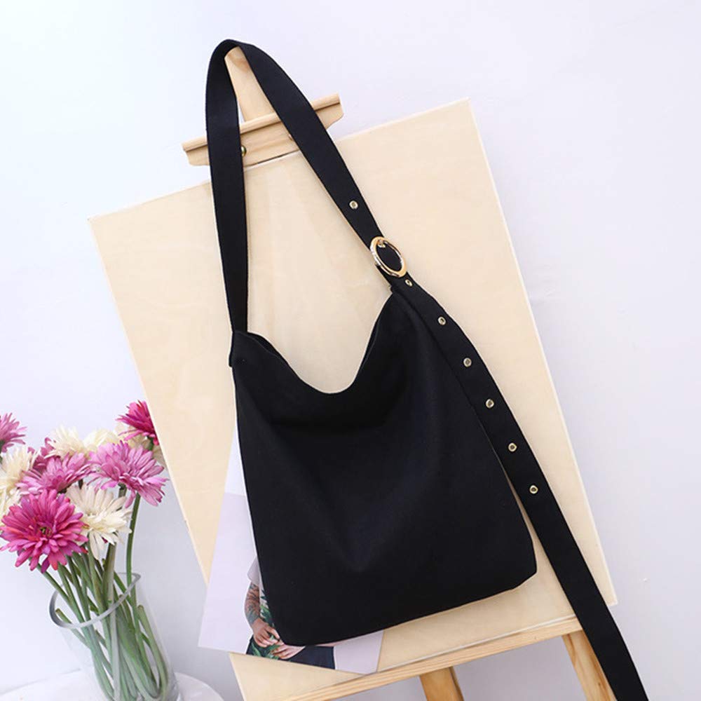 Stylish Canvas Crossbody Bag for Women - Casual Handbag, Work & Travel Purse, Shoulder Tote, Hobo Bag - Perfect for Daily Use, Office Commute & Shopping Trips