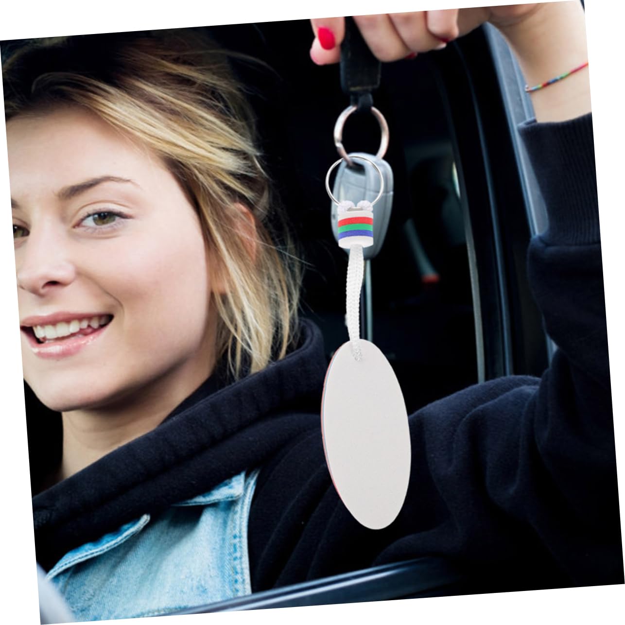 Waterproof Eva Keychain Set 9pcs - Floating Keyring Boat Theme for Boating & Fishing - Durable, Stylish Accessories for Water Sports, Beach Activities & Marine Adventures