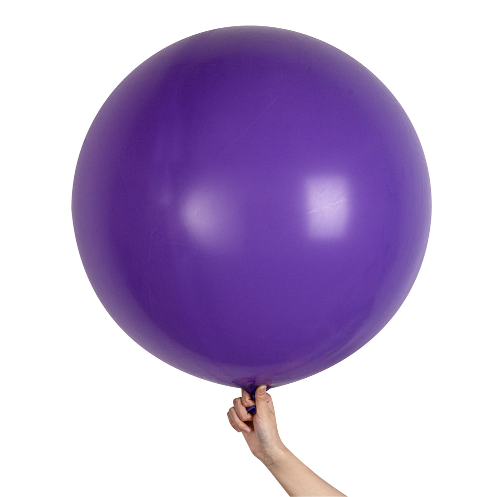 Balloonify 36-Inch Purple Latex Balloons - Pack of 10 | Perfect for Birthday Parties, Baby Showers & Wedding Decorations